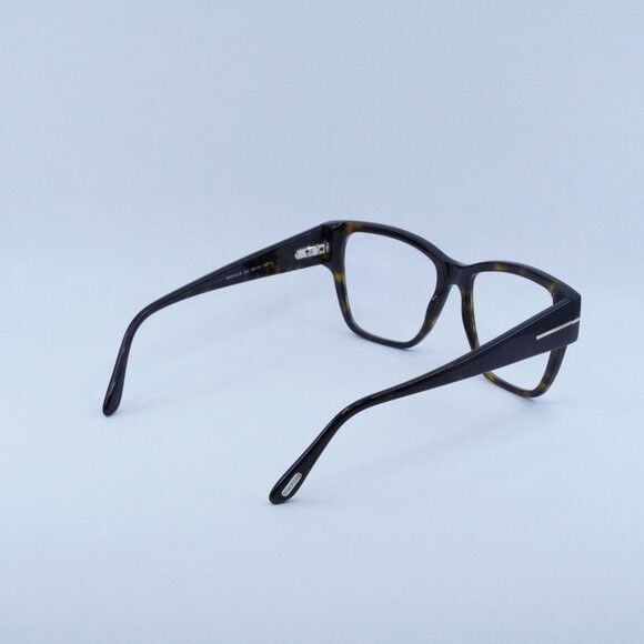 Tommy Hilfiger Tom Ford FT5745-B 052 Eyeglasses Havana 54mm Square Frame Size ONE SIZE - 4 Thumbnail