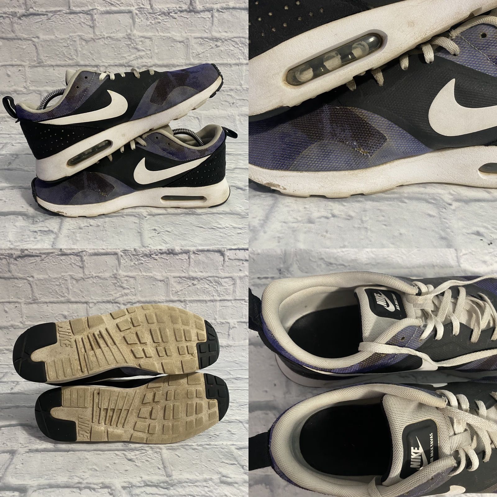 Nike Nike Air Max Tavas SD 724765-004 Black White Persian Violet Trainers Men’s Sz 9 Size US 8 / EU 41 - 9 Thumbnail