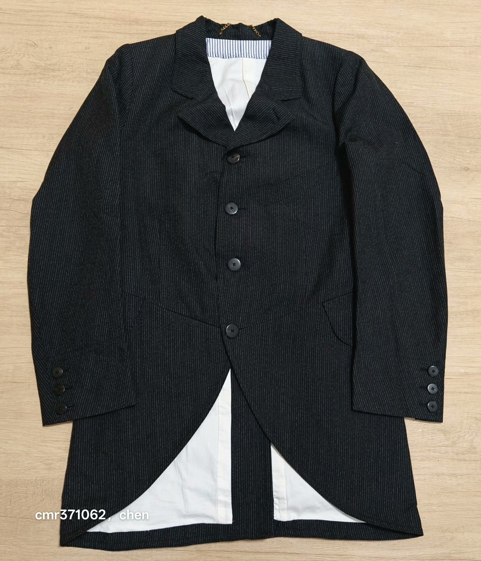 Visvim visvim 17ss Ascot Morning Coat Pinstripe Size US S / EU 44-46 / 1 - 1 Thumbnail