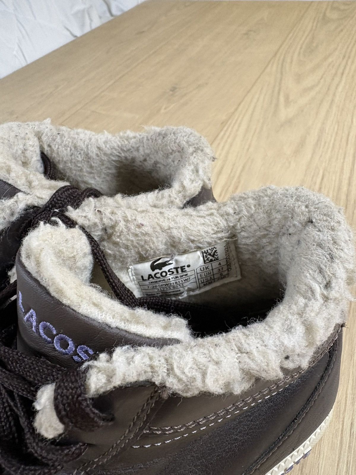 Lacoste Boots lacoste vintage 37 brown Size US 6 / IT 36 - 3 Thumbnail
