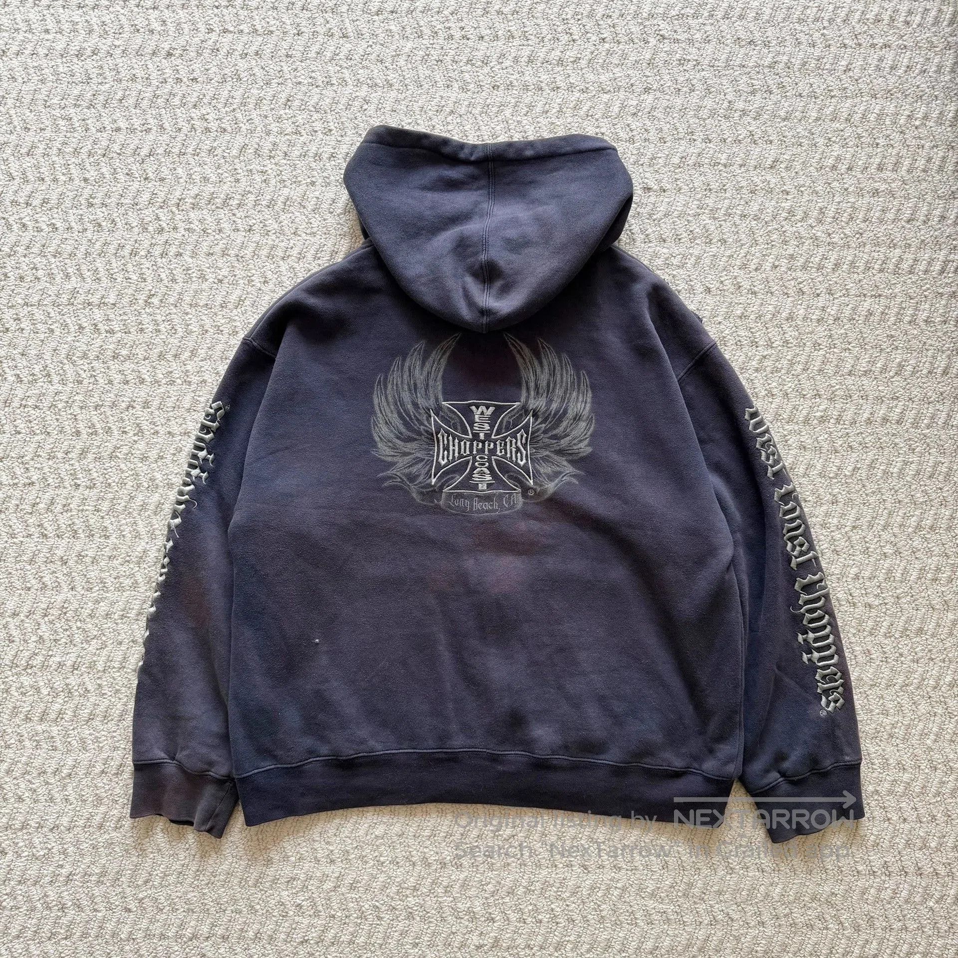 Vintage Vintage West Coast Choppers Zip Up Hoodie 00s. Size US M / EU 48-50 / 2 - 2 Thumbnail