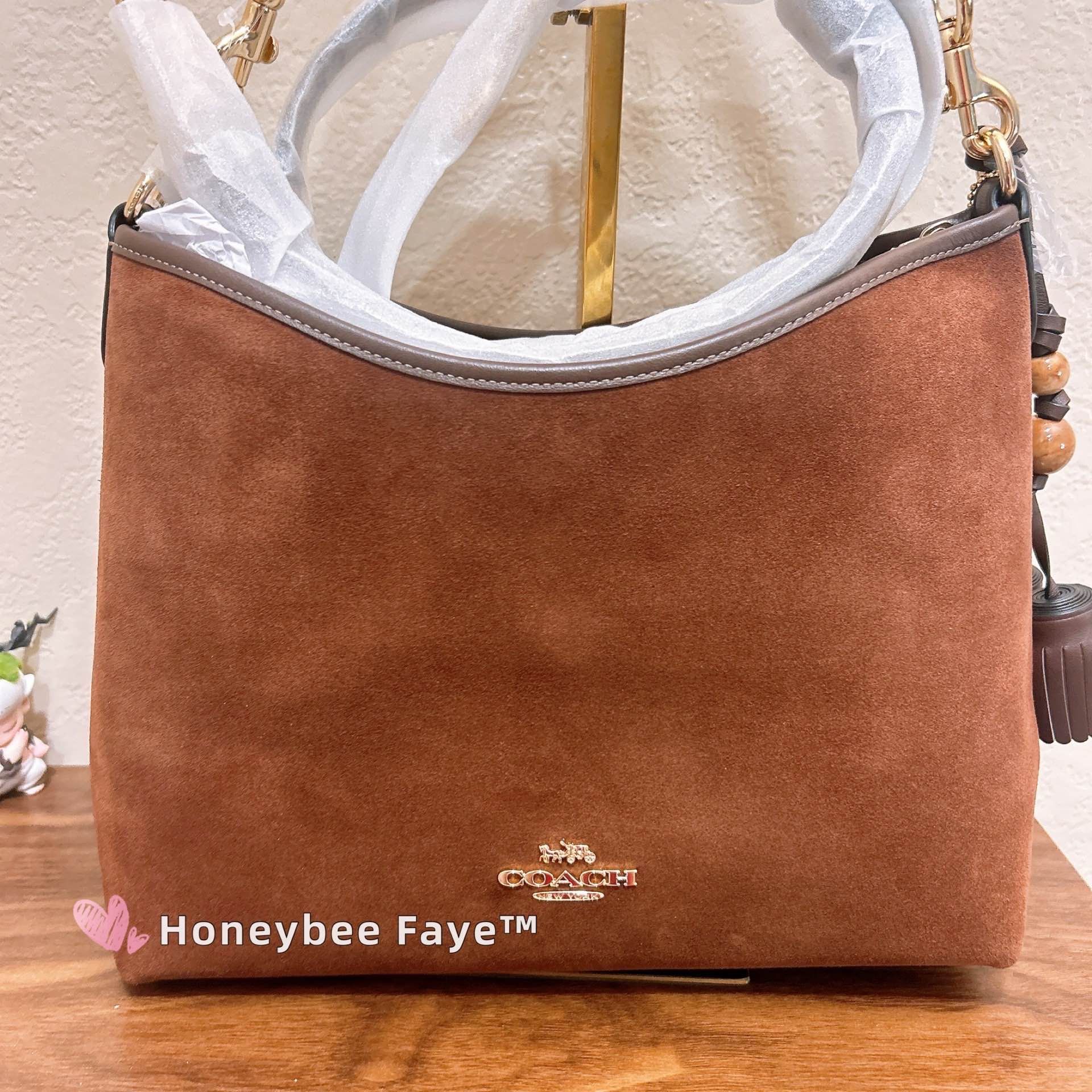 Coach Laurel Shoulder Bag With Tassels CCC75 Size ONE SIZE - 4 Thumbnail