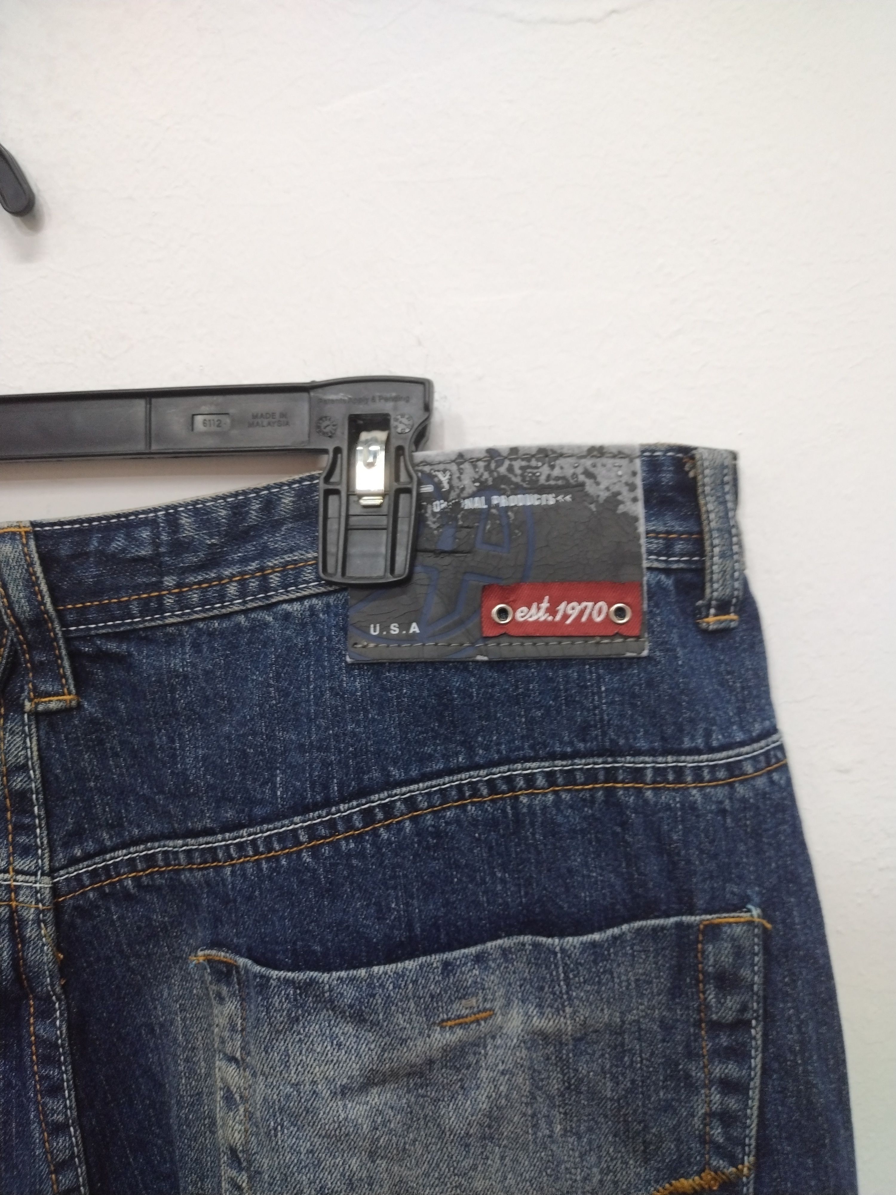 Brooklyn Clothing Bklyn jeans Baggy nice design straight cut loose Size US 38 / EU 54 - 12 Thumbnail