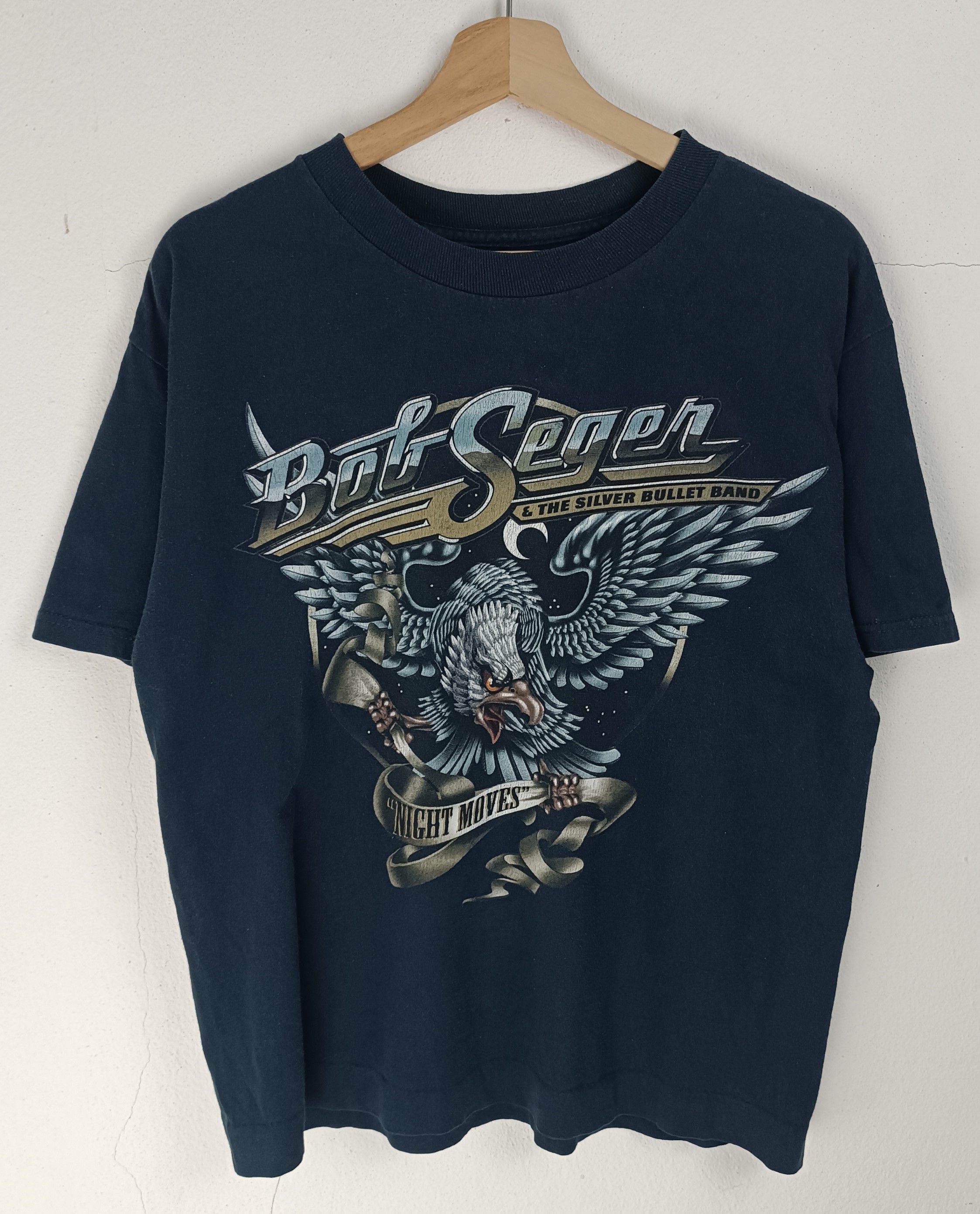 Band Tees VINTAGE '11 BOB SEGER AND THE SILVER BULLET TOUR CROP TEE Size US M / EU 48-50 / 2 - 3 Thumbnail