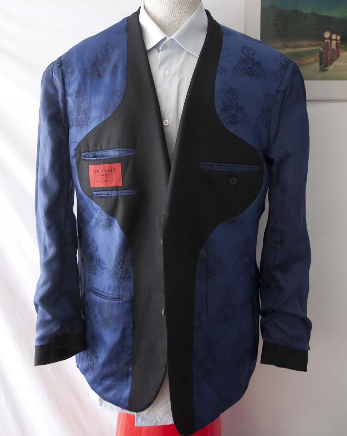 Ted Baker Ted Baker Jacket No Ordinary Joe Wool Size 42R Size 42R - 9 Thumbnail