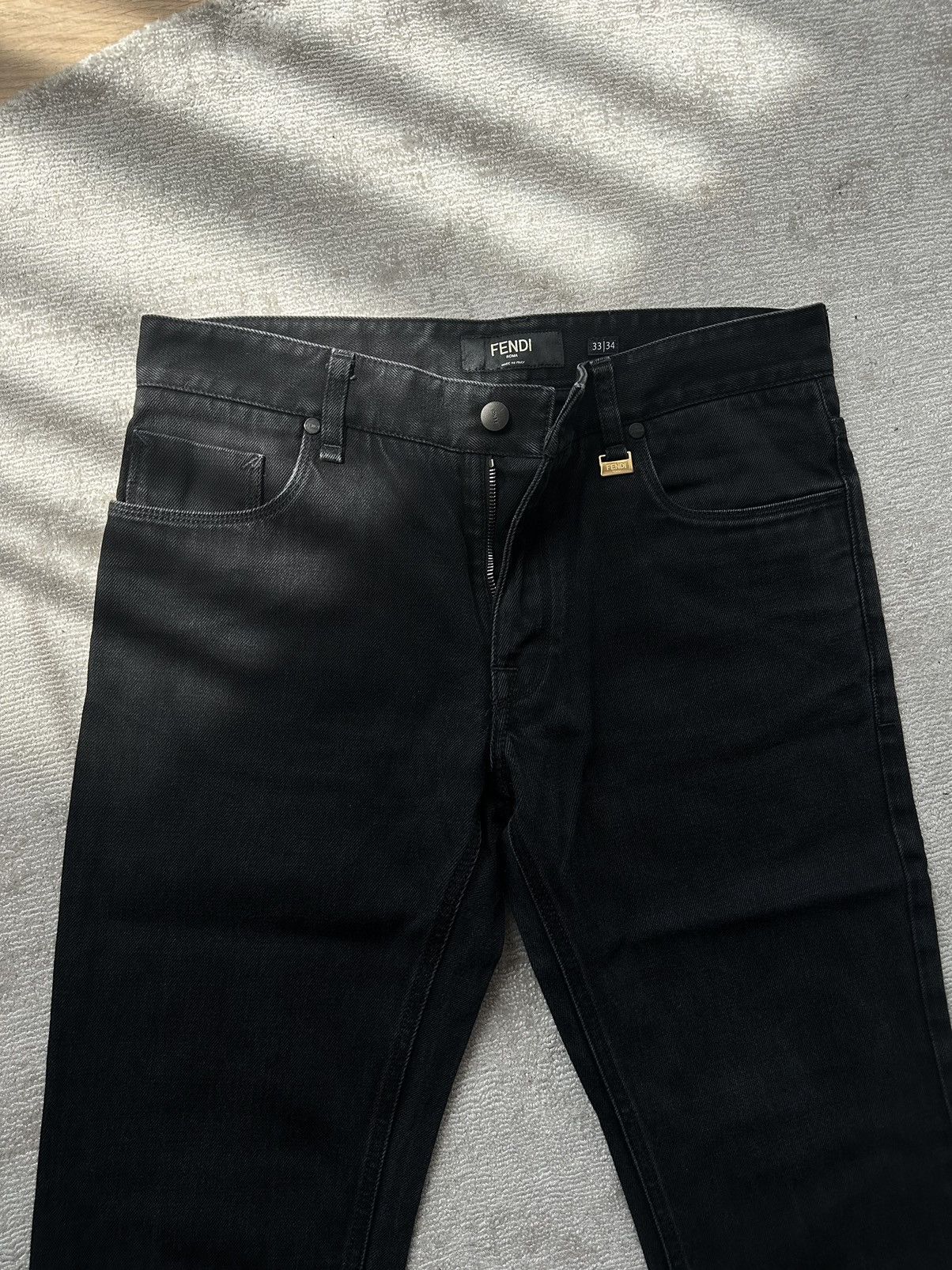 Fendi Fendi denim pants Size US 33 - 2 Thumbnail
