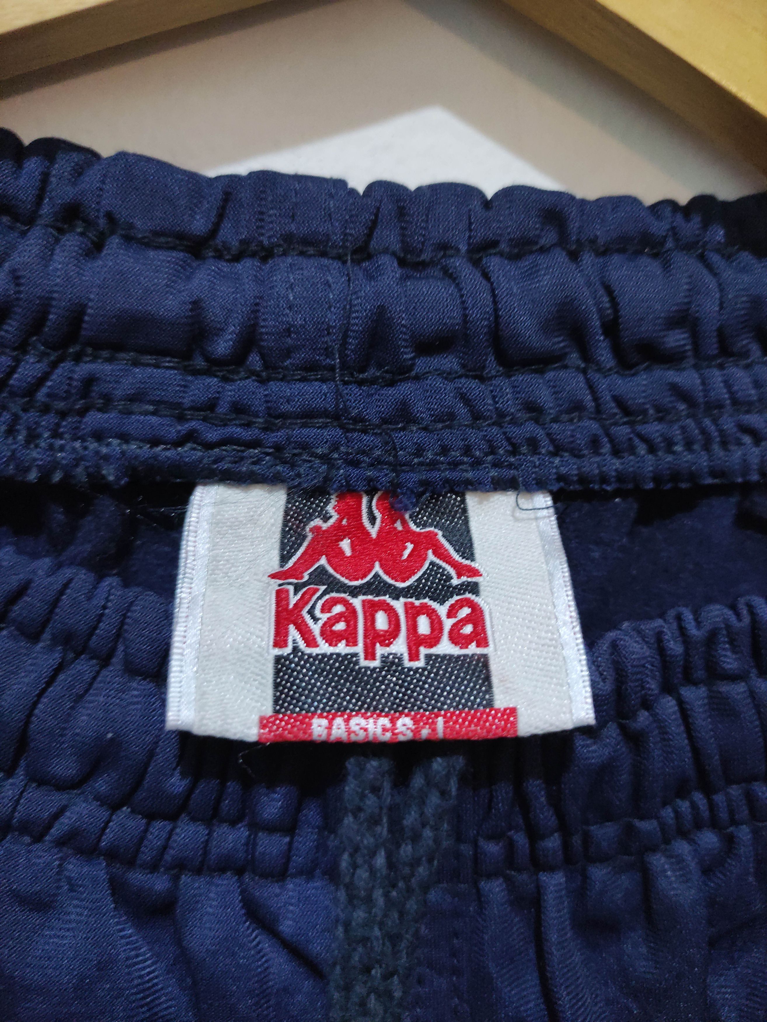 Kappa Kappa Track Pants Navy Logo Elastic Waist Pockets Drawstring Size US 32 / EU 48 - 6 Thumbnail