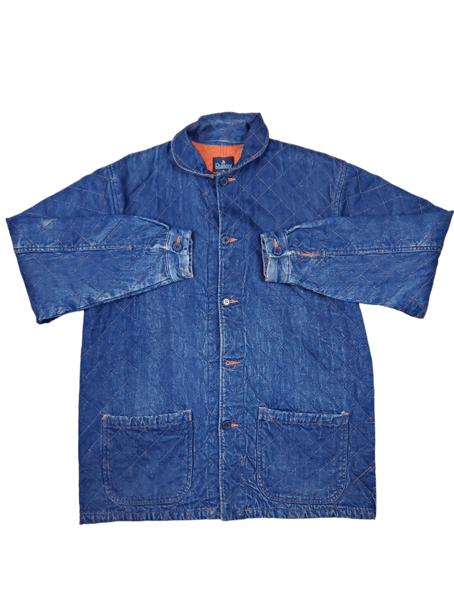 Japanese Brand × Vintage Vintage Rummy Denim Jacket Size US L / EU 52-54 / 3 - 1 Thumbnail