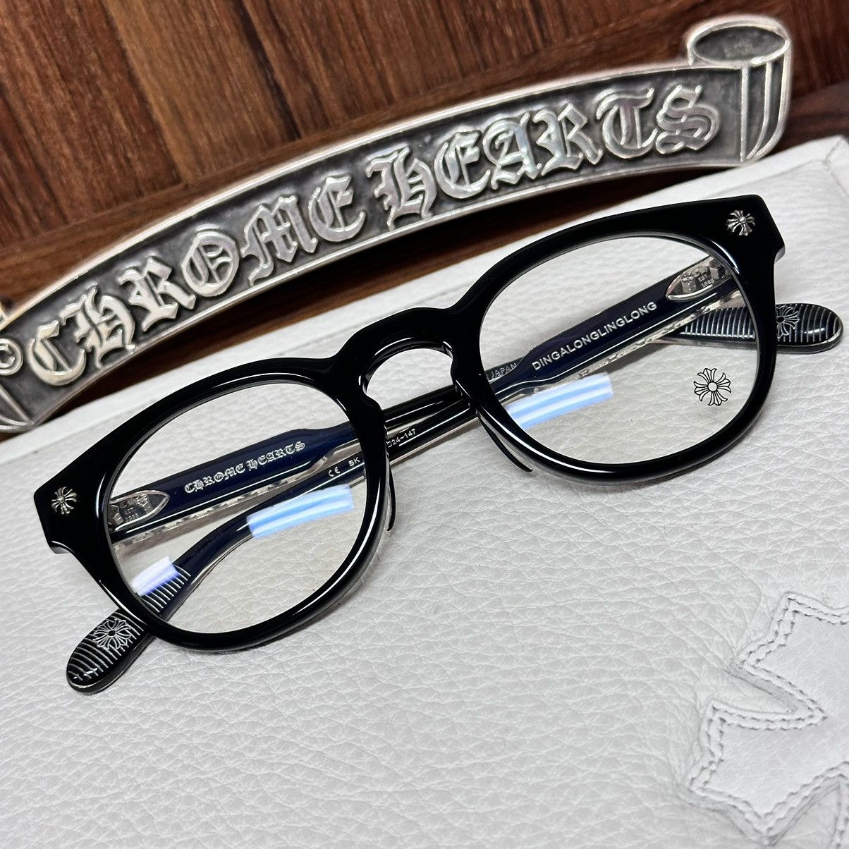 Chrome Hearts Chrome Hearts Dingalonglinglong Glasses Size ONE SIZE - 1 Thumbnail