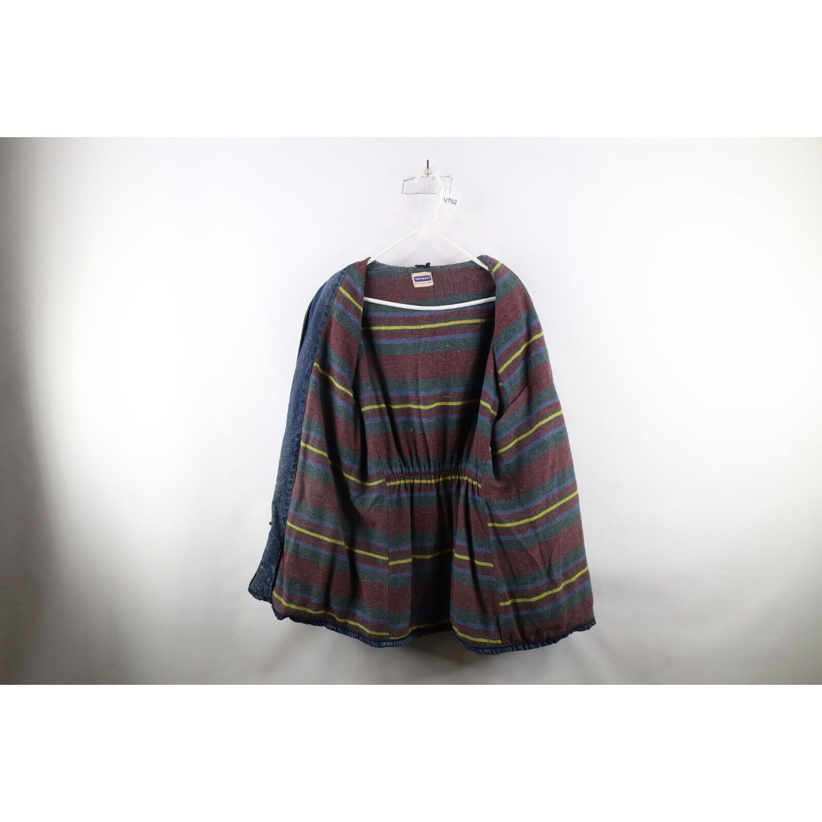 Vintage Vintage 50s Montgomery Ward Blanket Lined Denim Jacket Size US XL / EU 56 / 4 - 16 Thumbnail