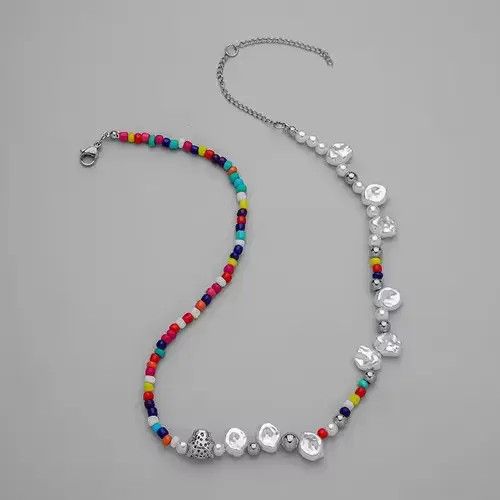 Jewelry Beaded Necklace Chain Size ONE SIZE - 3 Thumbnail