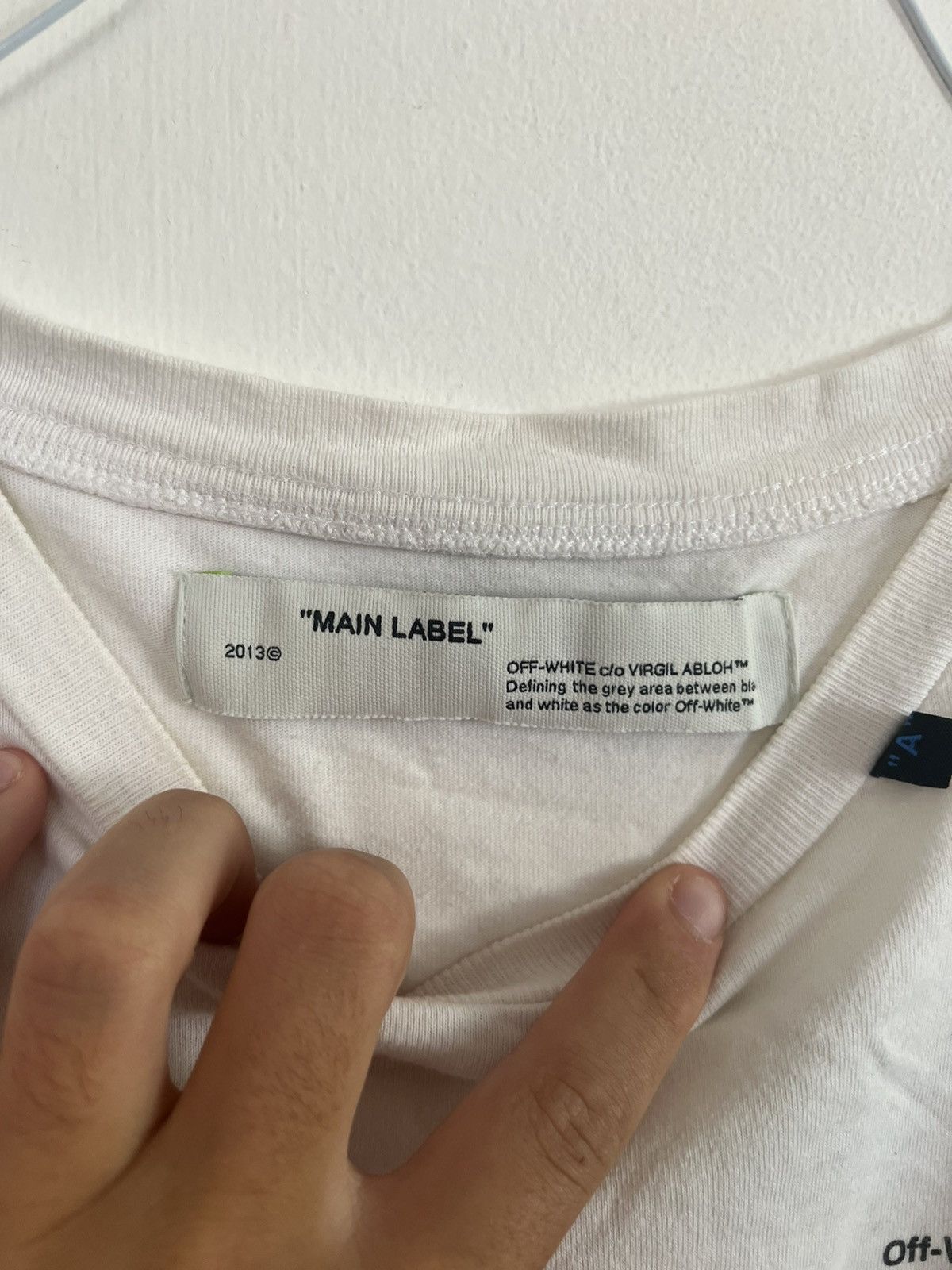 Off-White Off white Abstract Logo TEE Size US L / EU 52-54 / 3 - 8 Thumbnail