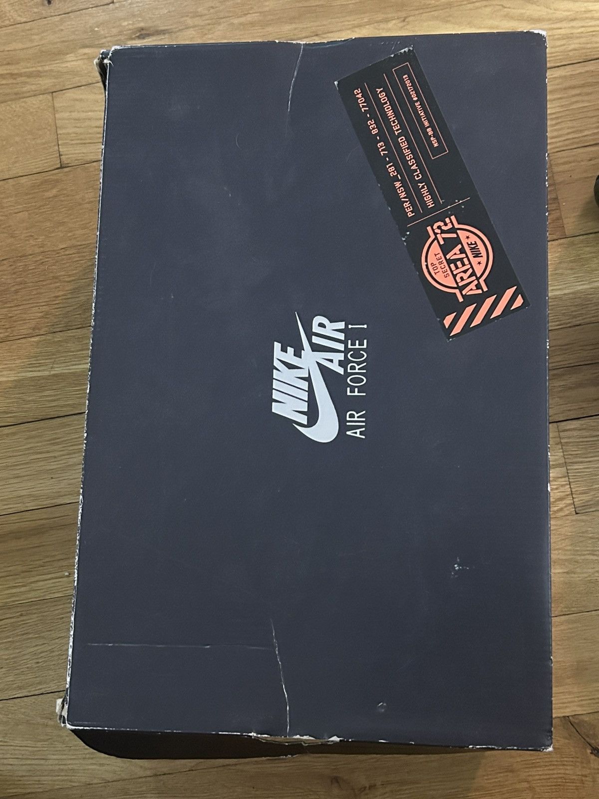Nike Nike Lunar Force 1 Fuse Area 72 size 12 alien outer space Size US 12 / EU 45 - 11 Thumbnail