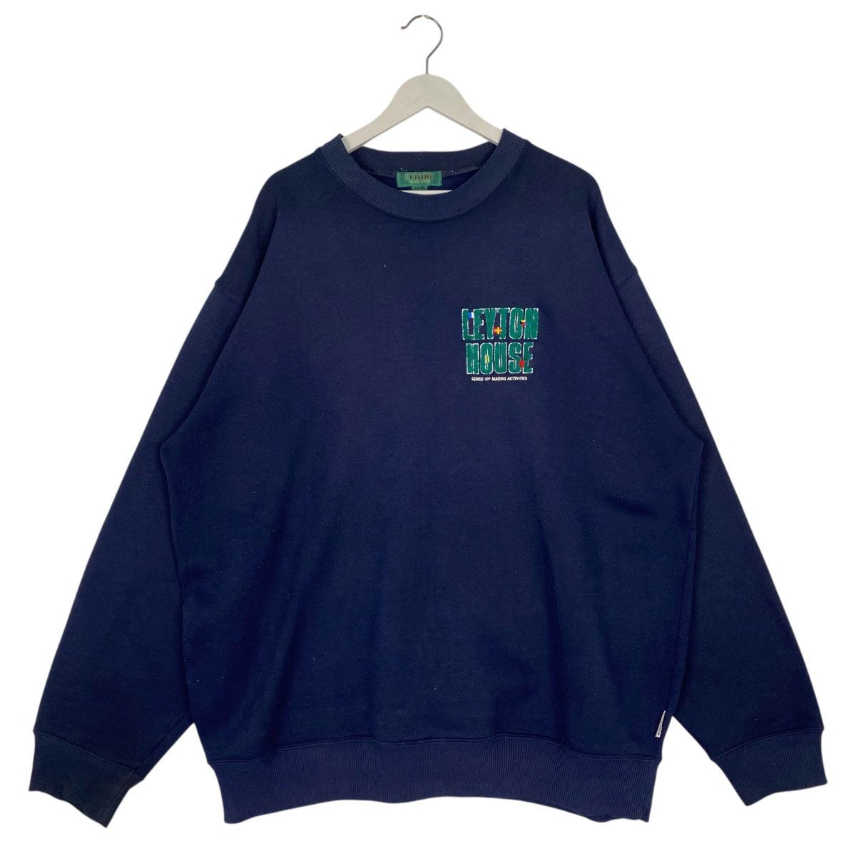 Other Vintage Leyton House Racing Sweatshirt Crewneck Navy Blue Size US L / EU 52-54 / 3 - 1 Thumbnail