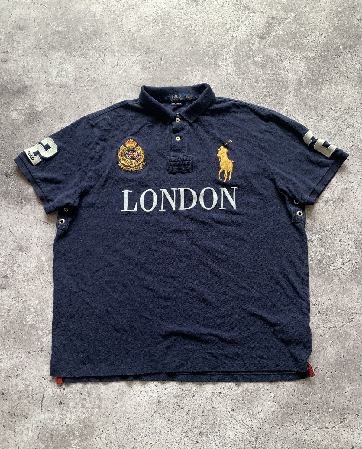 🔥POLO RALPH LAUREN #2 LONDON CHIEF KEEF POLO T-SHIRT