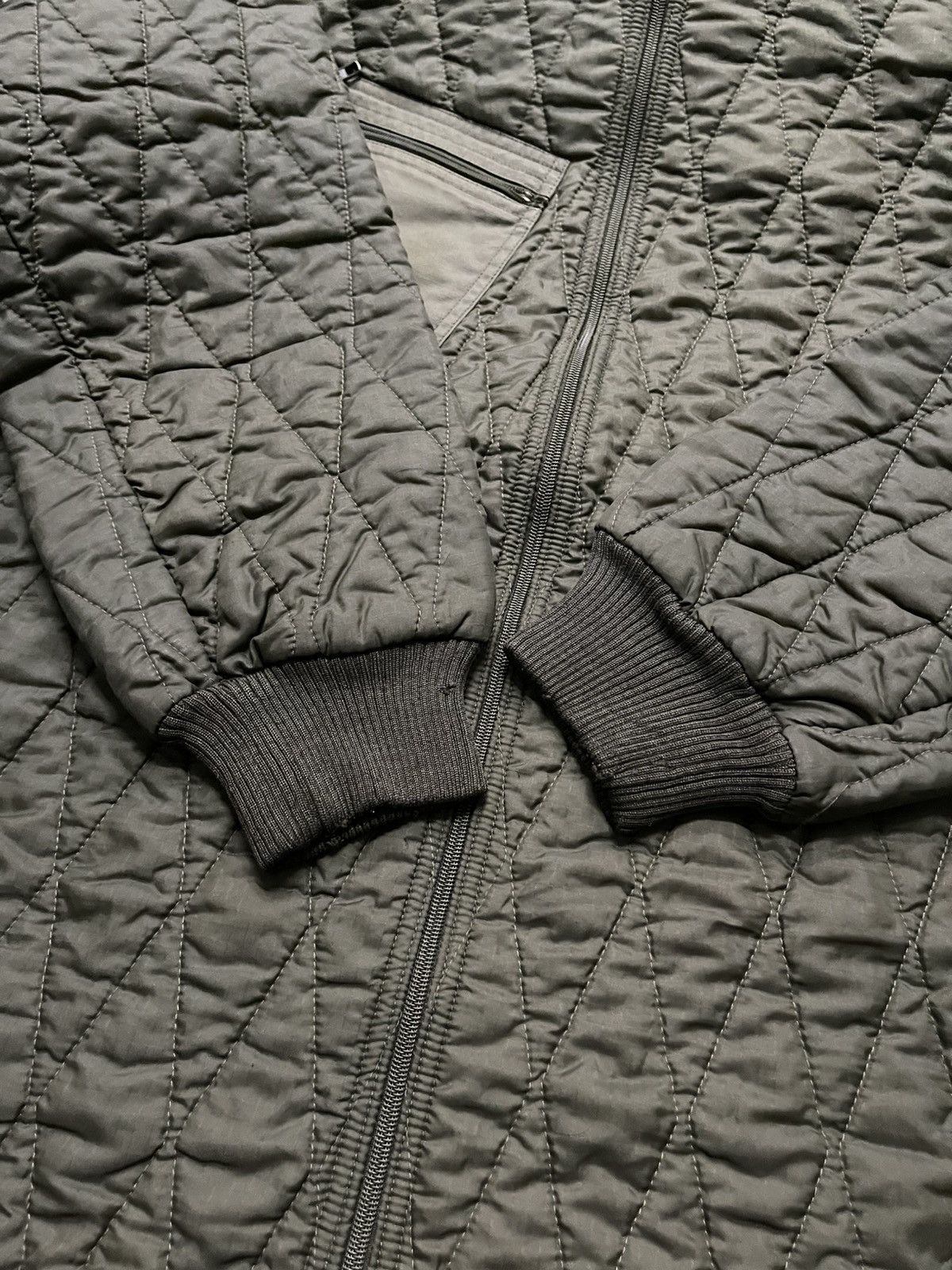 Vintage 1993 INNER ARMY QUILTED LIGHT JACKET Size US L / EU 52-54 / 3 - 11 Thumbnail