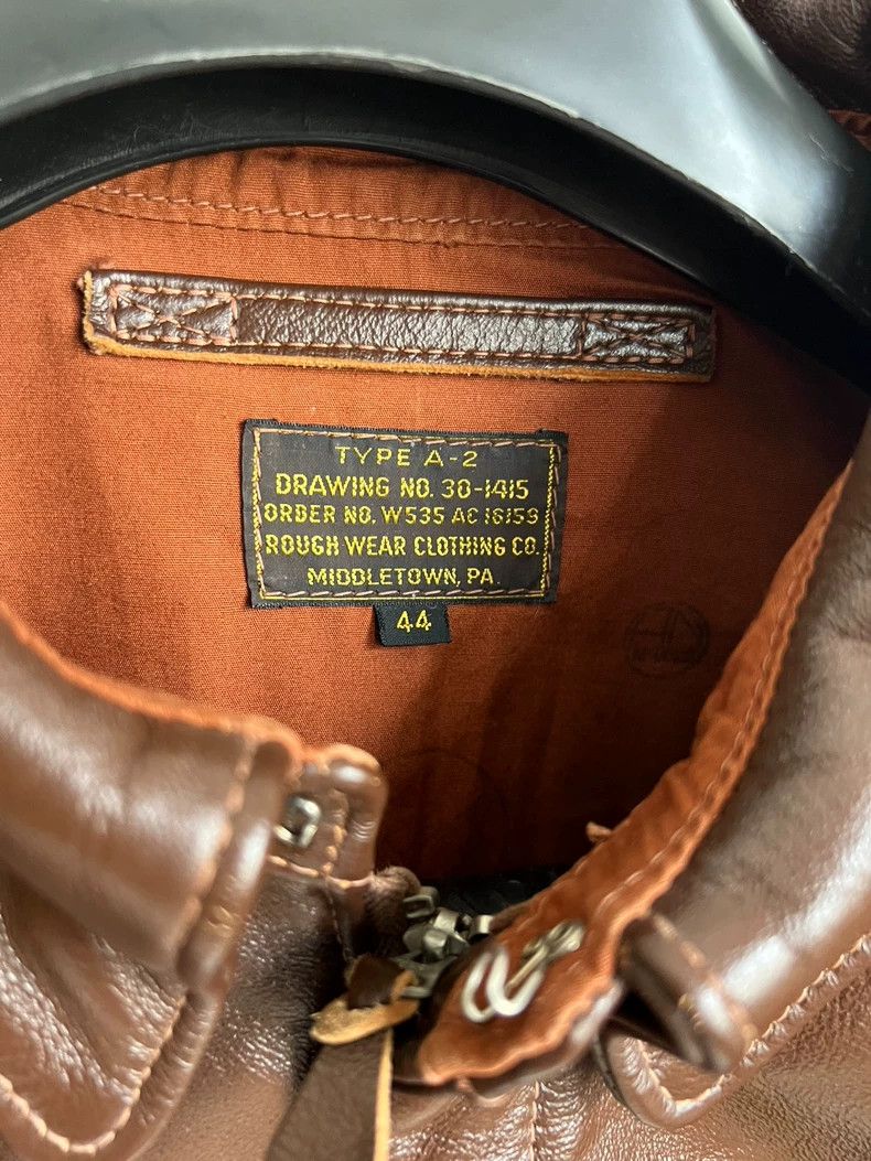 The Real McCoy's The Real McCoys Size44 The s A2 Leather Jacket Size US M / EU 48-50 / 2 - 5 Thumbnail
