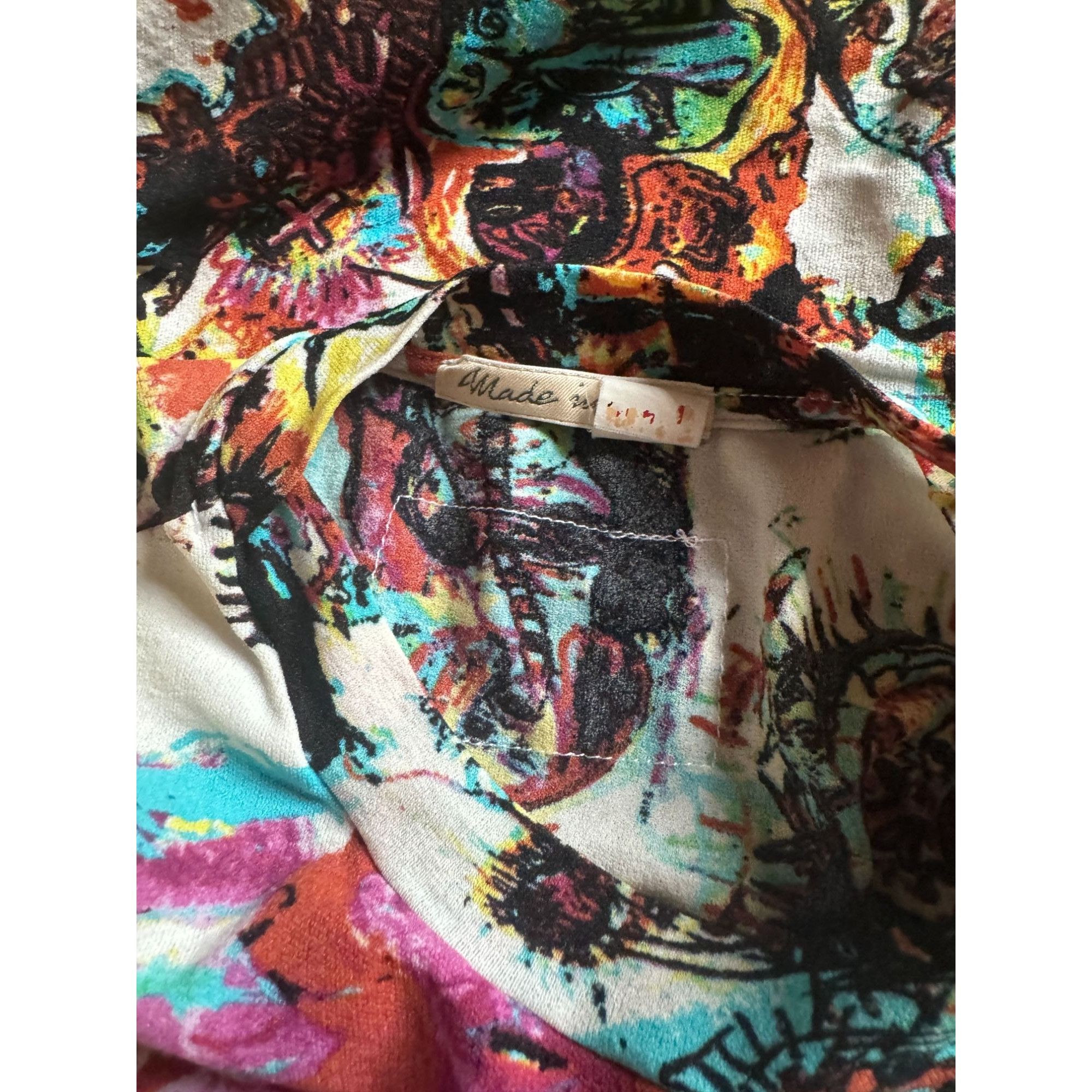 Jean Paul Gaultier Vintage 1990s Basquiat Mesh Maxi Dress Size M / US 6-8 / IT 42-44 - 8 Thumbnail
