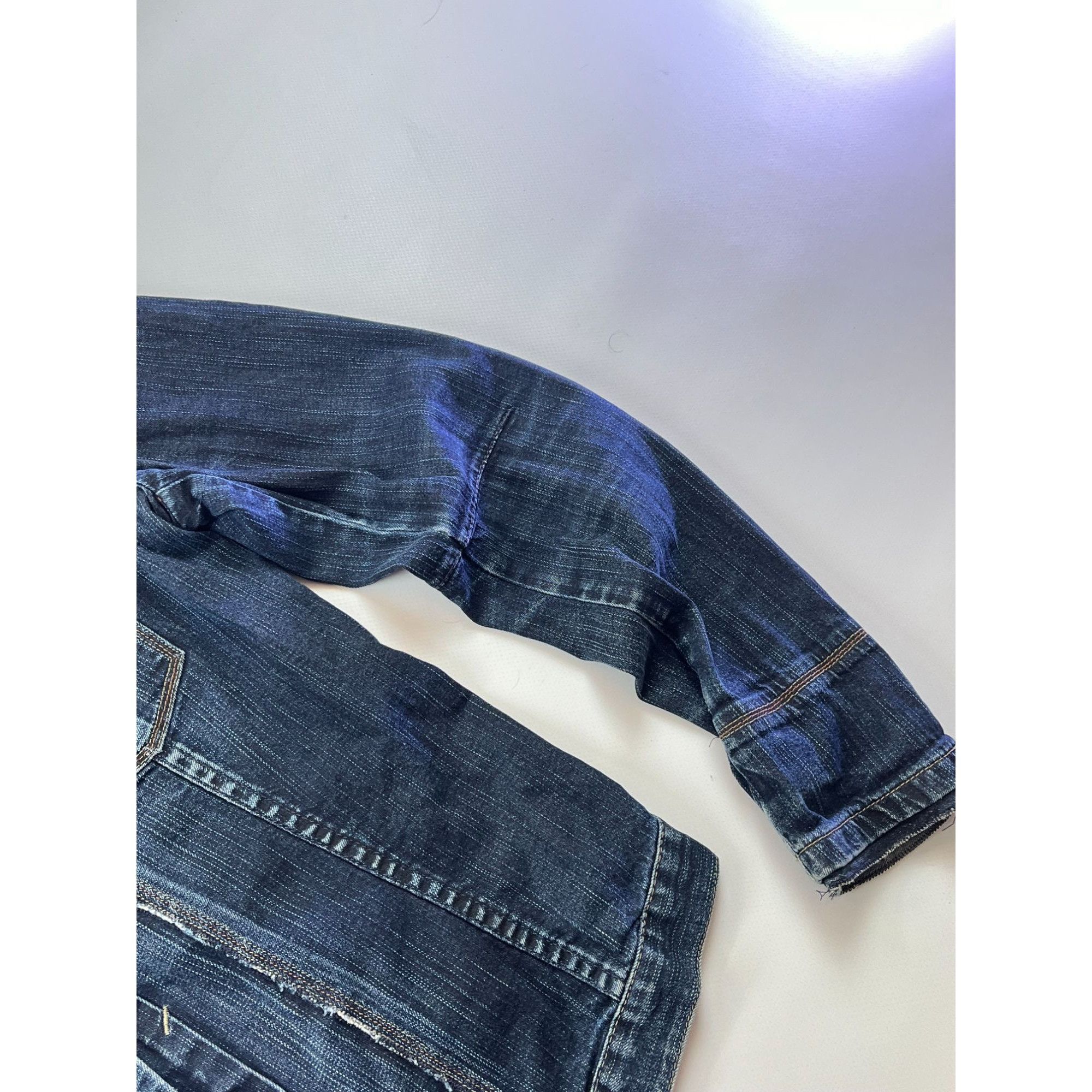 Marithe + Francois Girbaud × Vintage Marithe Francois Girbaud Womens Denim Jacket Size M / US 6-8 / IT 42-44 - 6 Thumbnail
