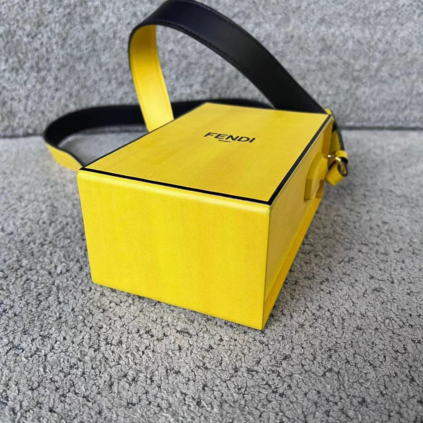 Fendi Fendi Yellow Box Mini Crossbody/Shoulder Bag Size ONE SIZE - 3 Thumbnail