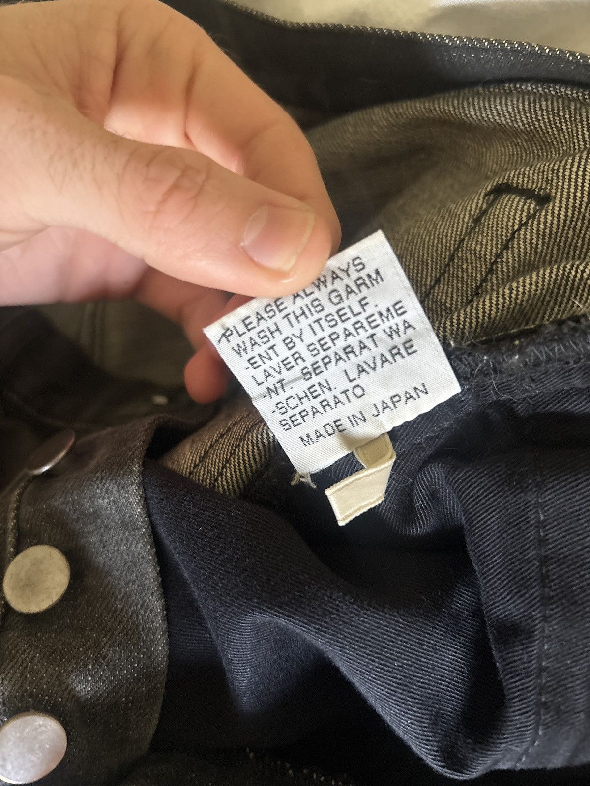 Dior Hedi Slimane SS06 Clawmark Dior Jeans Size US 29 - 7 Thumbnail
