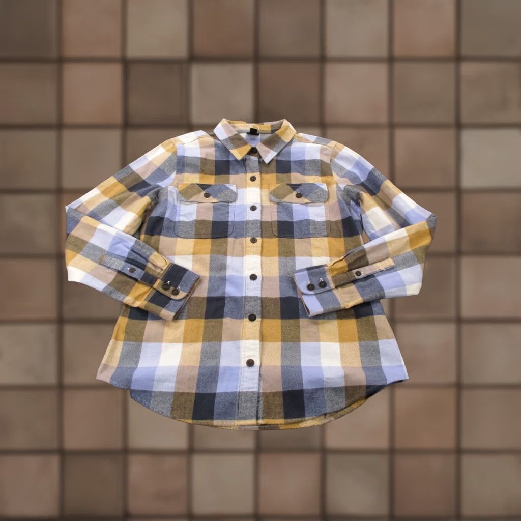 Patagonia Patagonia Shirt Womens S Plaid Organic Cotton Fjord Flannel Work Casual 42405 Size S / US 4 / IT 40 - 1 Thumbnail