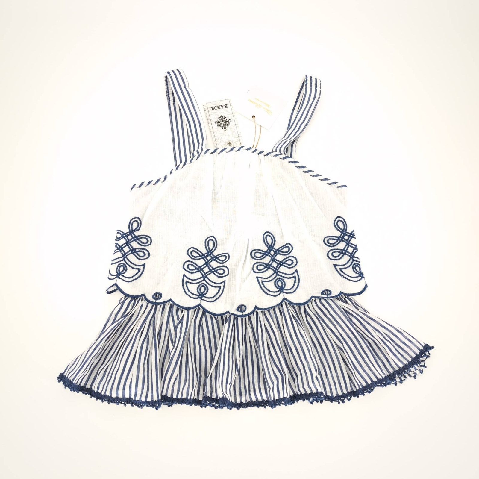 Other Chloe Laetitia Barok Paris Stripe Babydoll Top - Size S -NWT Size S / US 4 / IT 40 - 13 Thumbnail
