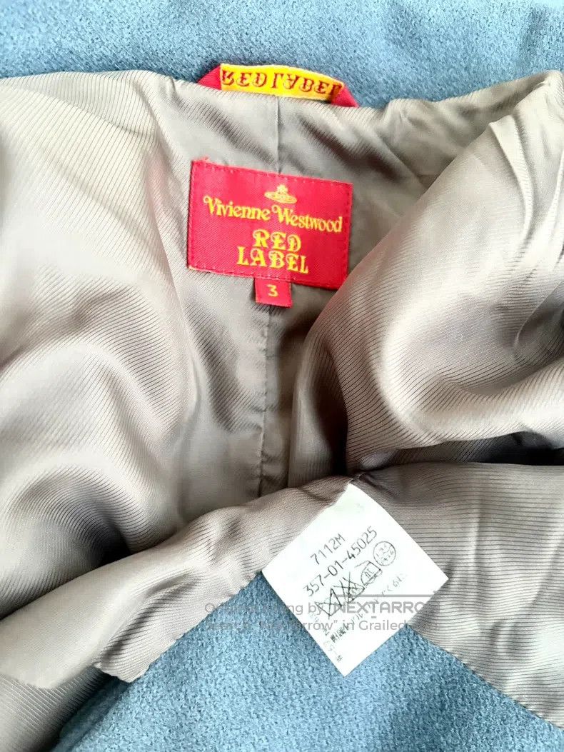 Vivienne Westwood Vivienne Westwood Vintage Morandi gray blue cloak coat Size L / US 10 / IT 46 - 7 Thumbnail