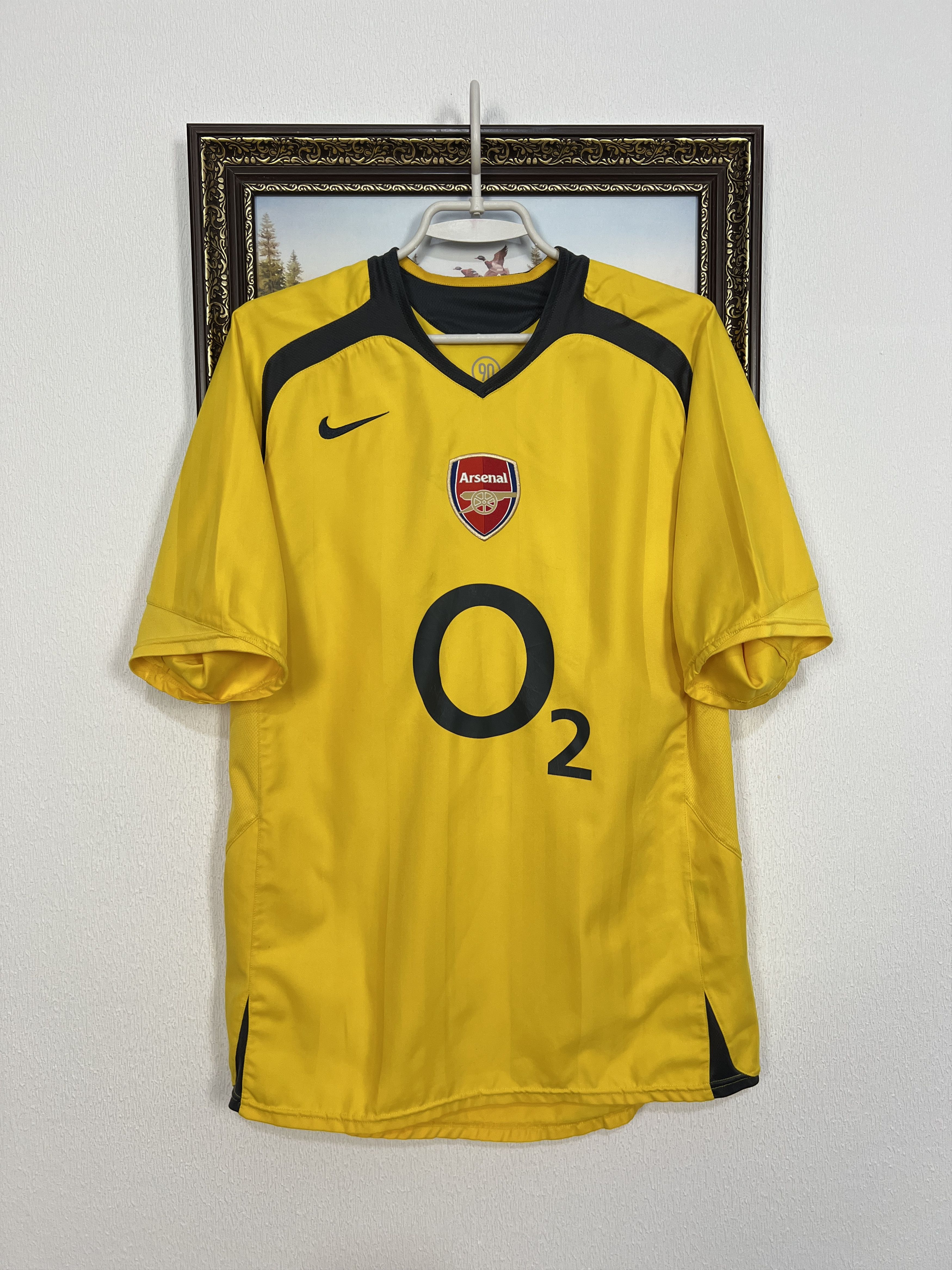 Nike Arsenal Away football shirt Soccer Jersey Gunners Trikot Size US M / EU 48-50 / 2 - 1 Thumbnail