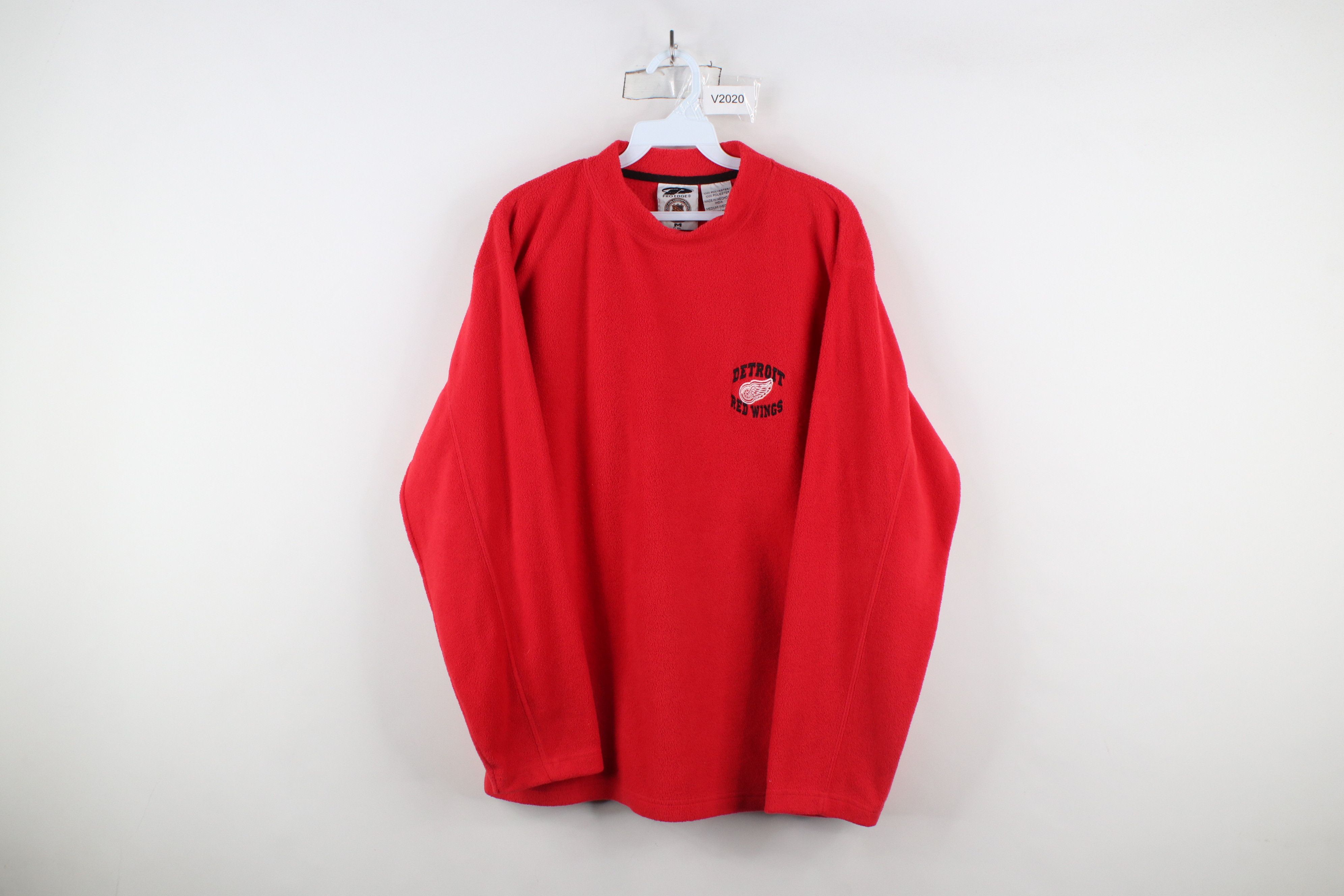 Vintage Vintage 90s Spell Detroit Red Wings Hockey Fleece Sweater Size US M / EU 48-50 / 2 - 1 Thumbnail