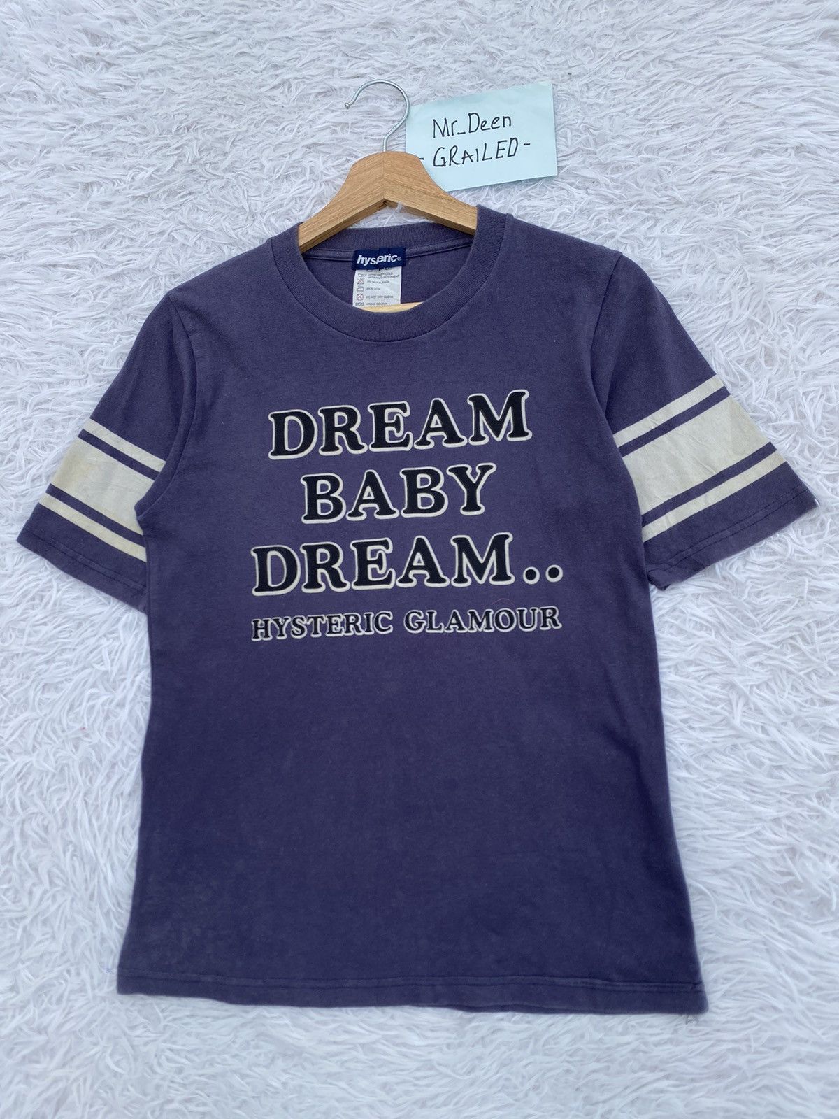 Hysteric Glamour Rare Vintage Hysteric Glamour Dream Baby Dream Tshirt Size US S / EU 44-46 / 1 - 2 Thumbnail