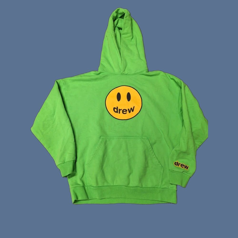 Drew House × Justin Bieber Drew House Secret Logo Hoodie | Grailed