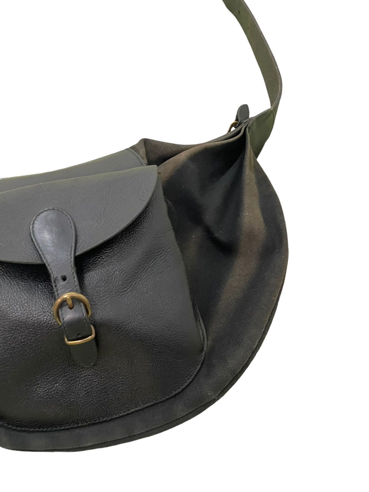 Il Bisonte Cross Body Bag IL Bisonte Sun Faded Leather/Cotton Bag 1🟩 Size ONE SIZE - 5 Thumbnail