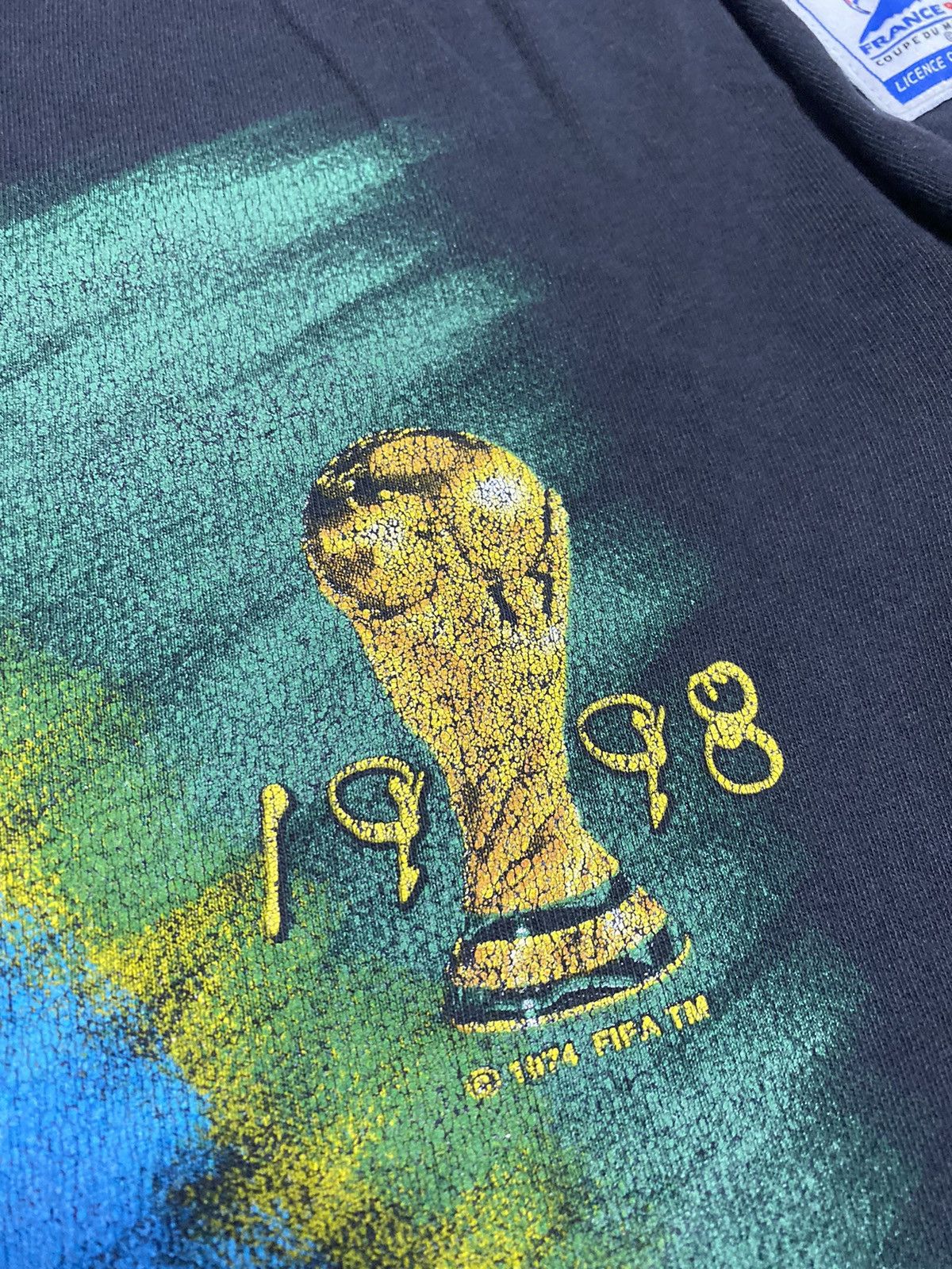 Adidas Vintage Adidas Fifa Cup Brazil Logo France 98 size XL Size US XL / EU 56 / 4 - 3 Thumbnail
