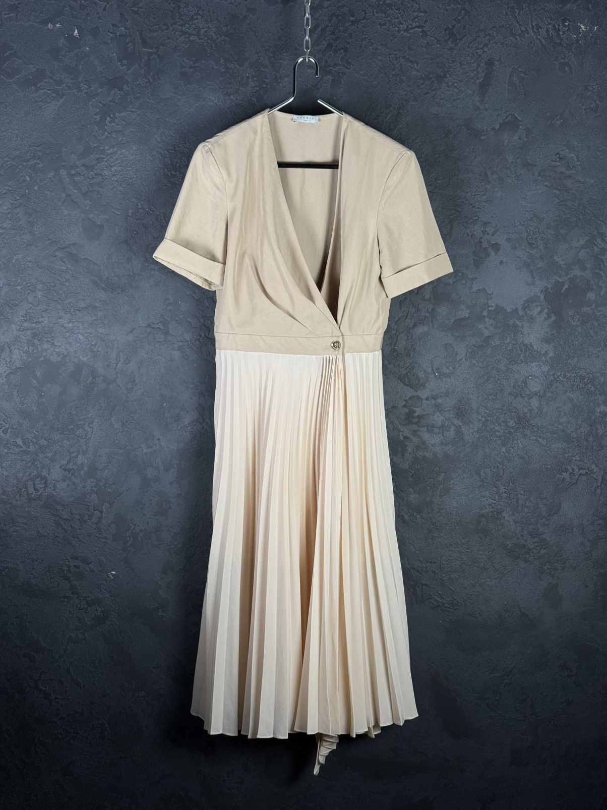 Sandro Sandro Paris Gladis Wrap Maxi Dress Size 40 Size S / US 4 / IT 40 - 5 Thumbnail
