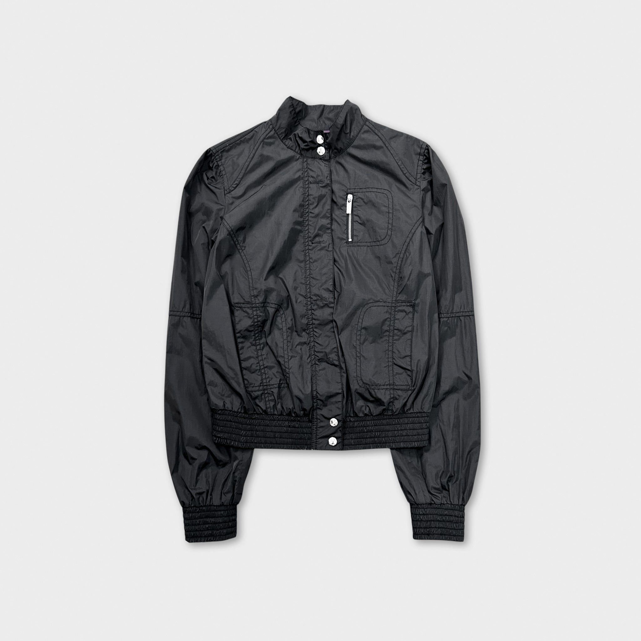 Jean Paul Gaultier Jean Paul Gaultier Black Nylon Classic Jacket Size US S / EU 44-46 / 1 - 1 Thumbnail