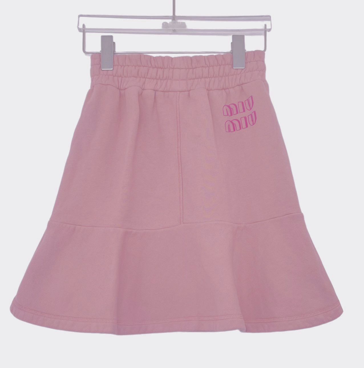 Miu Miu Miu Miu Pink Mermaid Mini Skirt K26WX Size 28" / US 6 / IT 42 - 2 Thumbnail