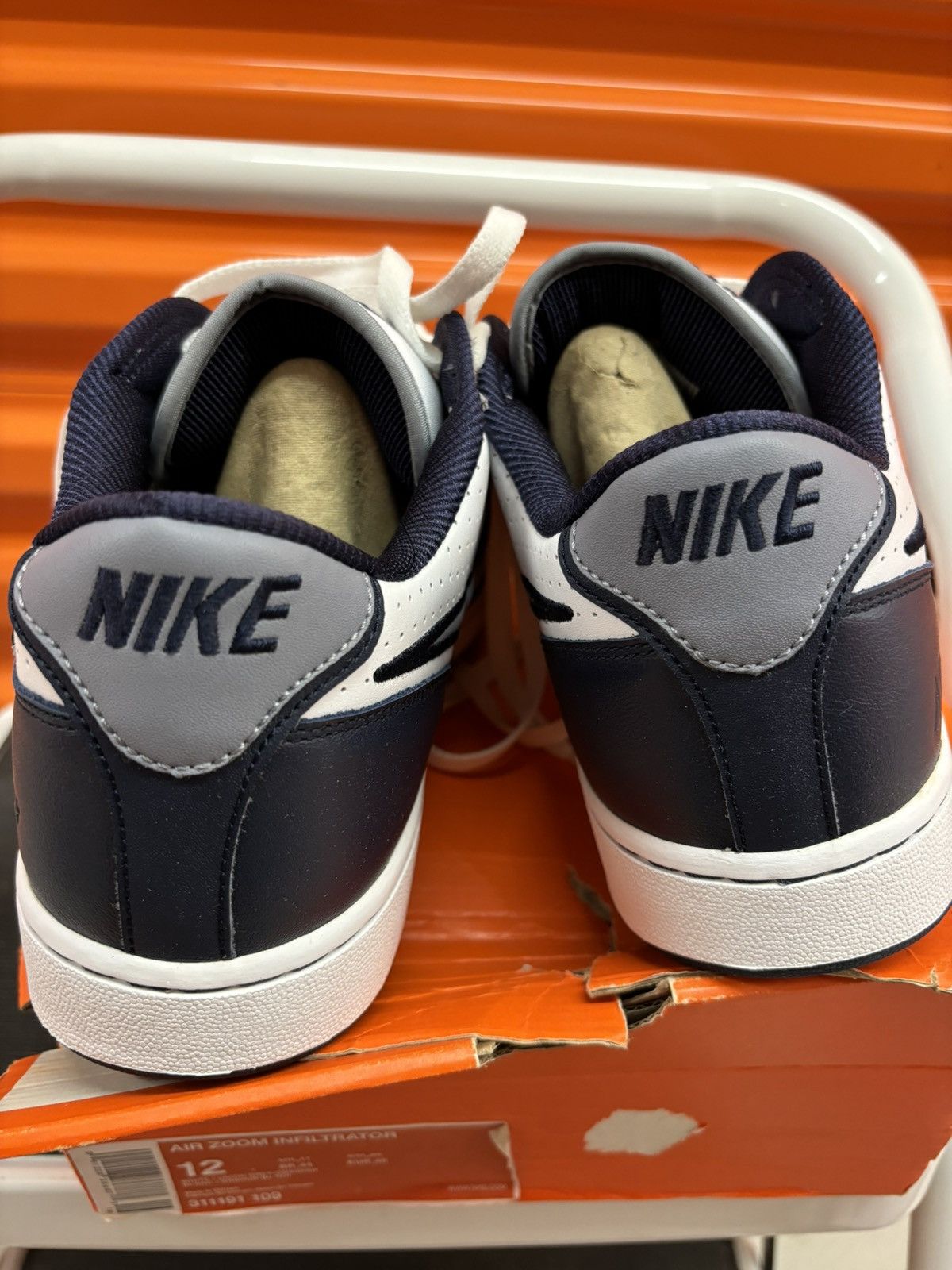 Nike × Vintage ***FINAL DROP***RARE 2007 NIKE INFILTRATOR WEAVE LOW SHOE 12 Size US 12 / EU 45 - 9 Thumbnail