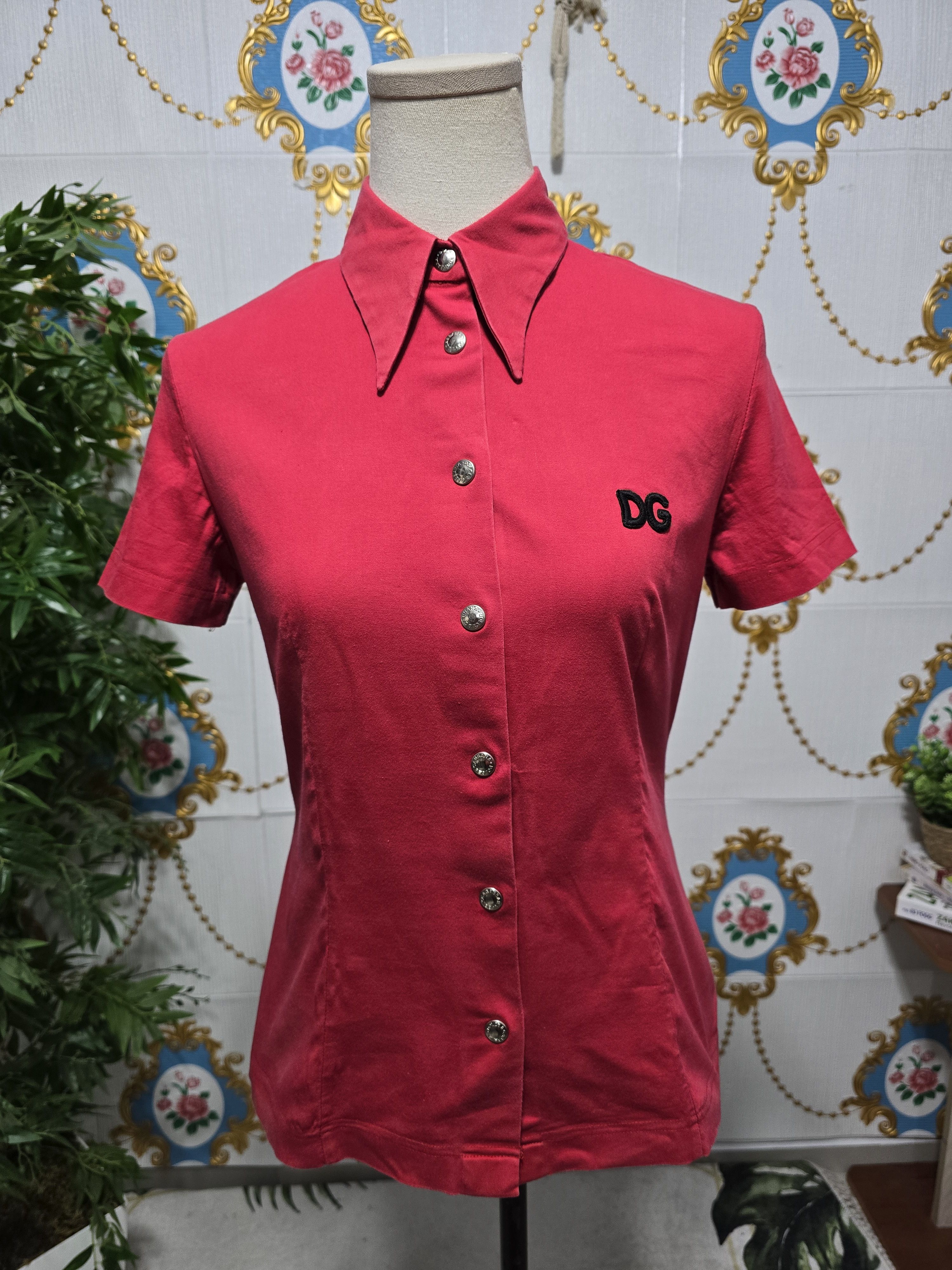 Dolce & Gabbana Dolce&Gabbana short-sleeve.1980' VINTAGE. SAVERIO Sp Size L / US 10 / IT 46 - 1 Thumbnail