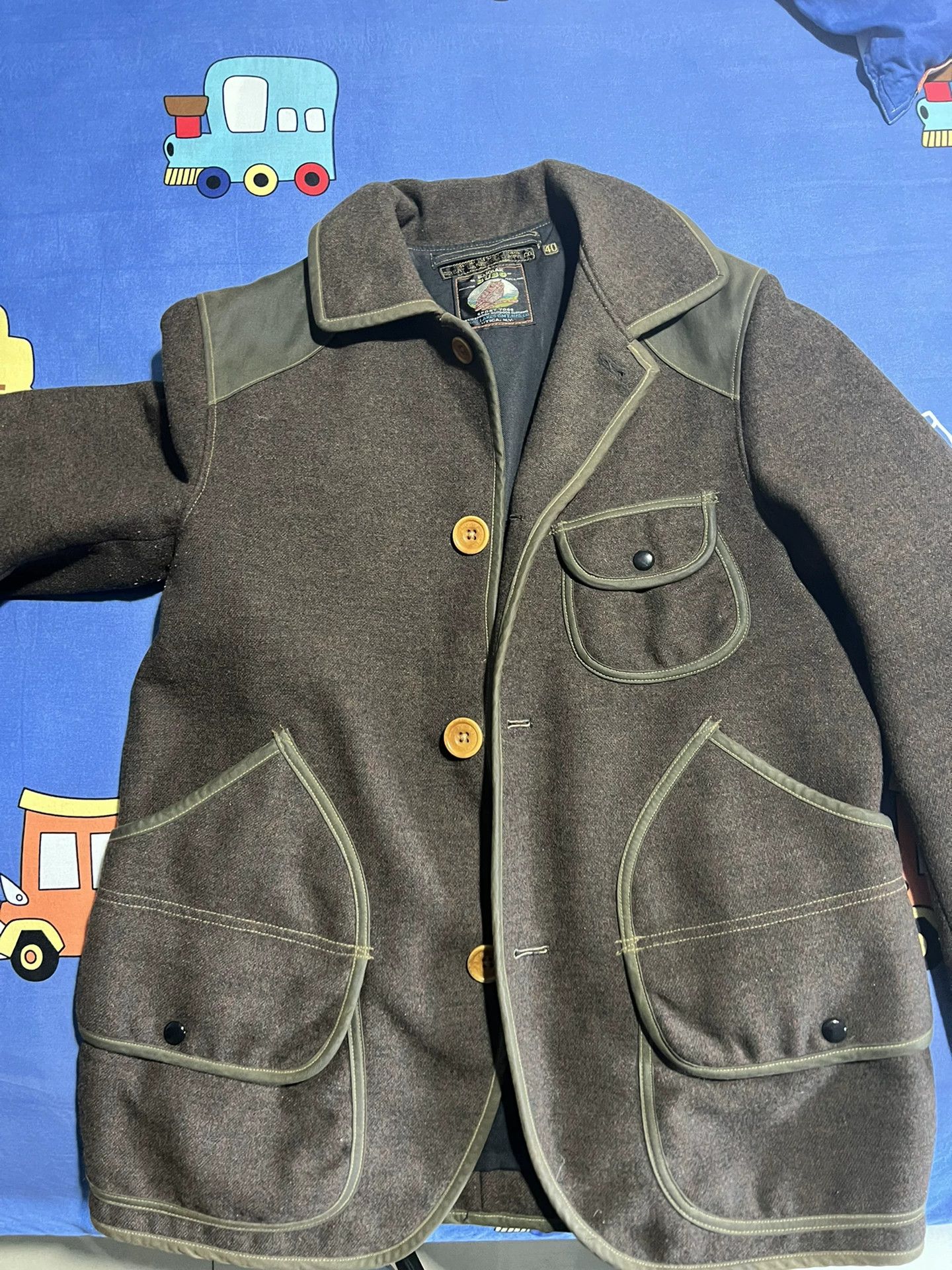 Freewheelers Freewheelers Boston wool coat Size US L / EU 52-54 / 3 - 1 Thumbnail