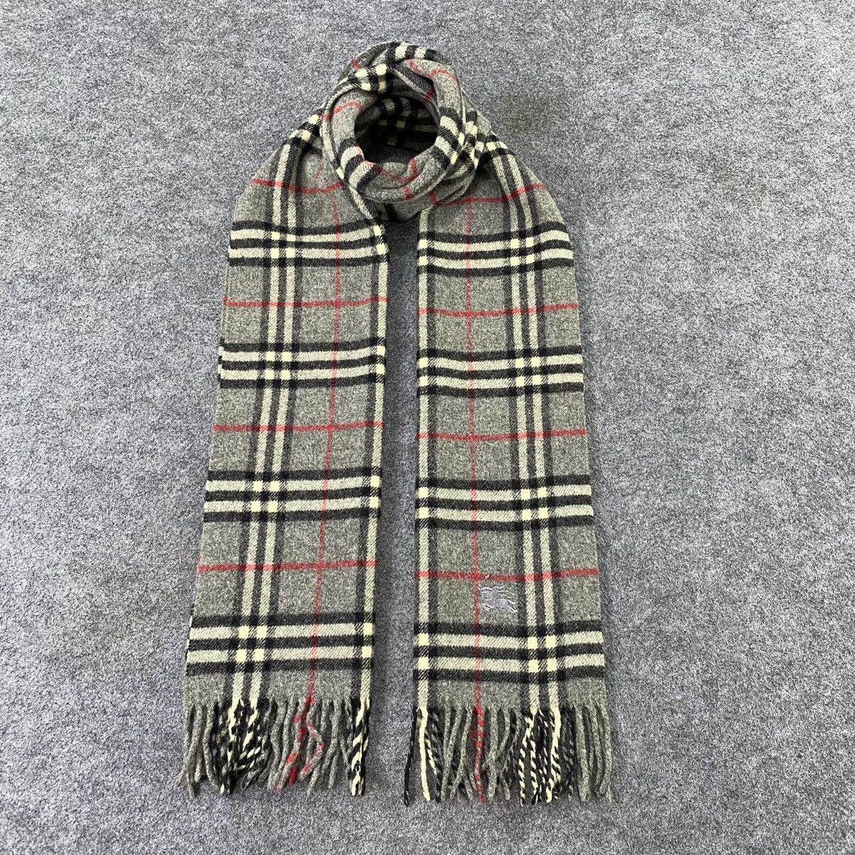 Burberry Burberry Wool Muffler/ Scar / Neckwear - T1403 Size ONE SIZE - 1 Thumbnail