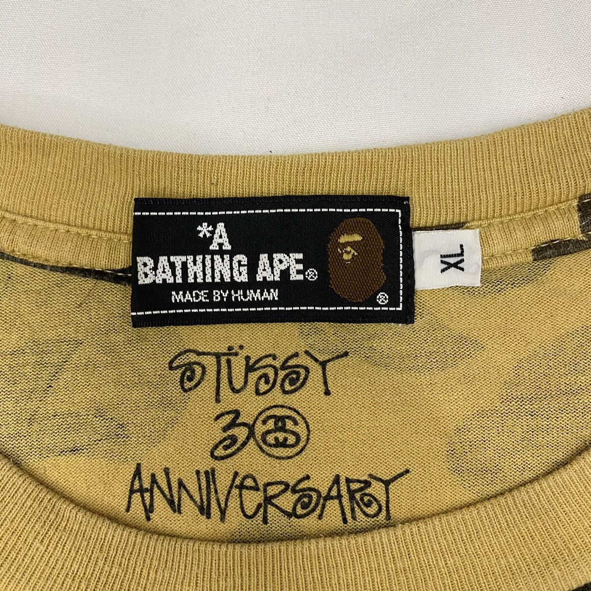 Bape × Stussy Bape x Stussy 30th Anniversary 1st Camo Tee Size US XL / EU 56 / 4 - 9 Thumbnail