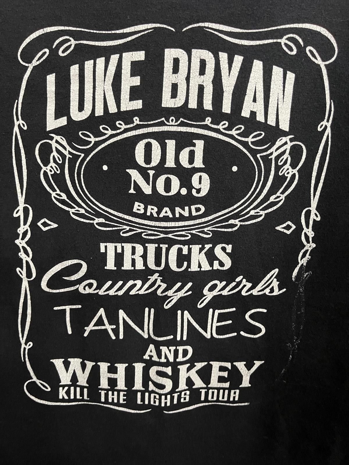Designer Luke Bryan Old No. 9 Kill the Lights Tour 2016 Whiskey - L Size US L / EU 52-54 / 3 - 4 Thumbnail