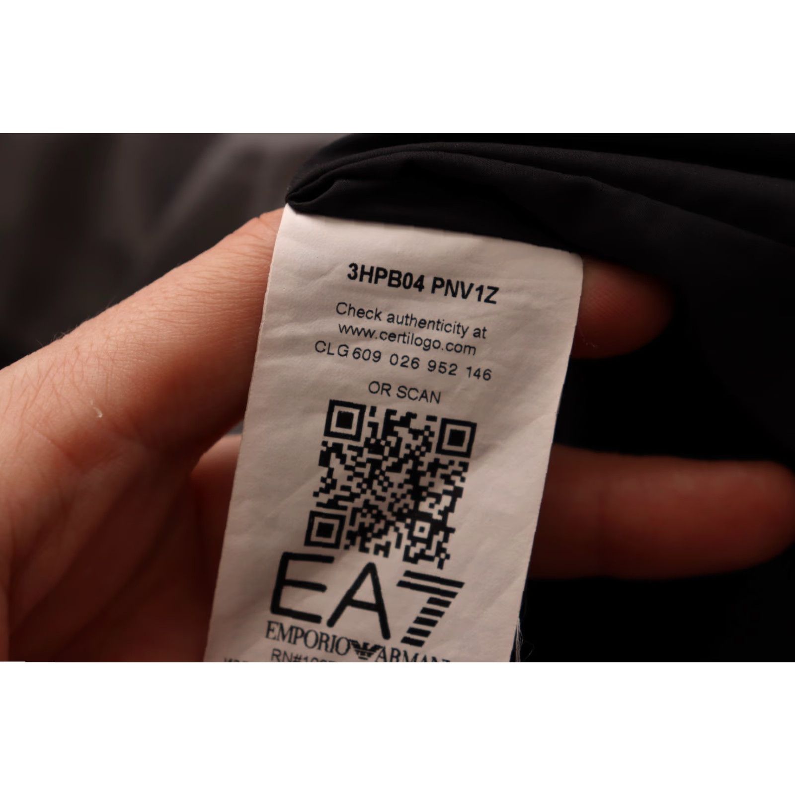 Emporio Armani Emporio Armani EA7 Mens Full Zip Polyester Hooded Jacket Gray Small Logo Mens Size US S / EU 44-46 / 1 - 7 Thumbnail