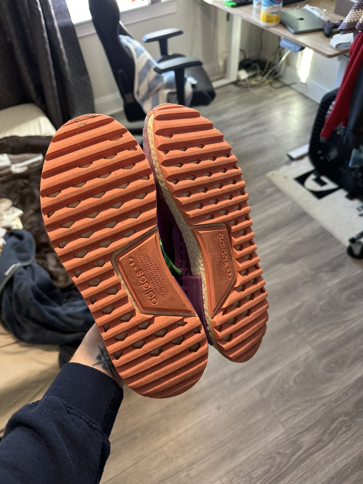Adidas × Pharrell Pharrell human races “holi” Size US 9 / IT 39 - 3 Thumbnail