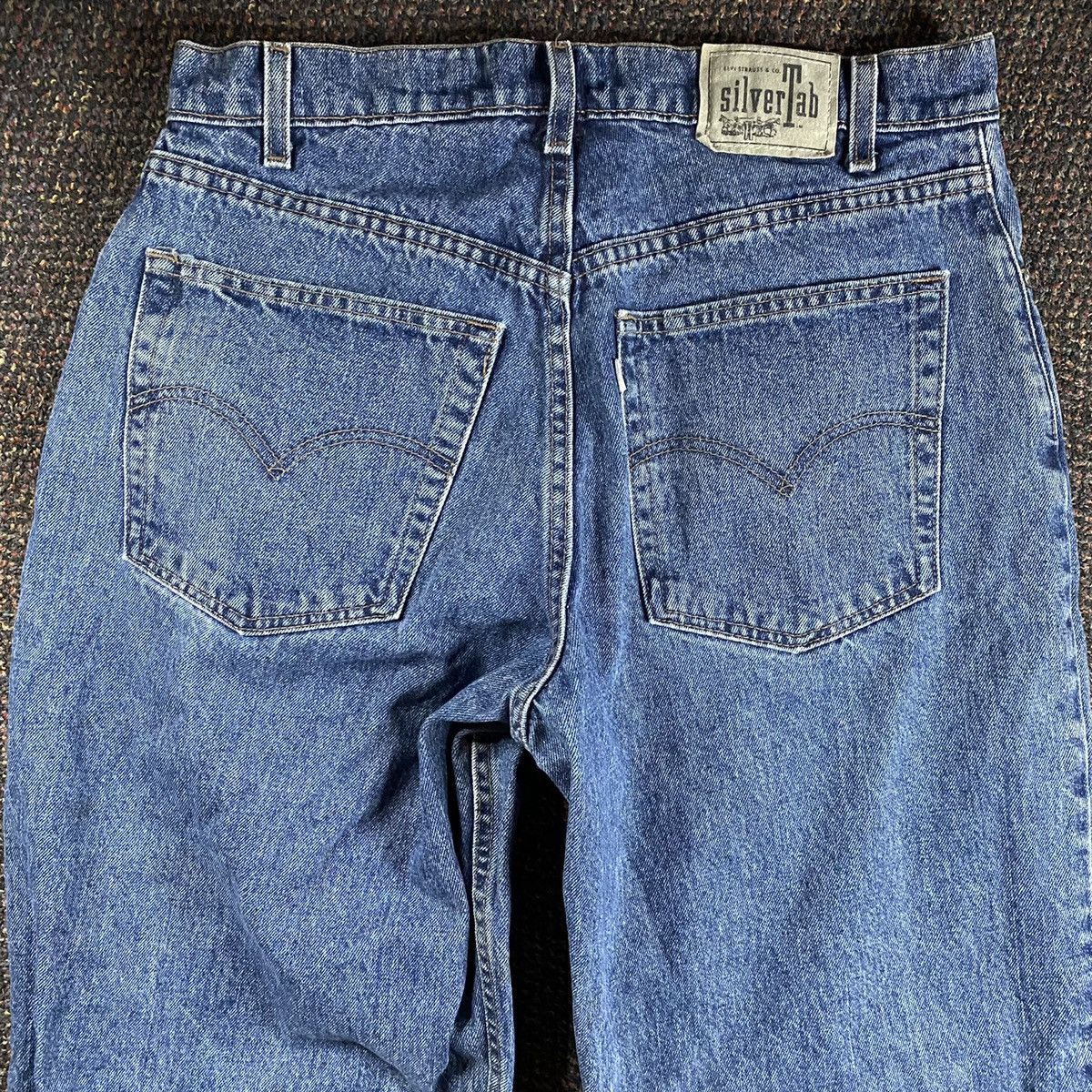 Levi's Vintage Levi’s Silver Tab Baggy Jeans Size US 34 / EU 50 - 2 Thumbnail