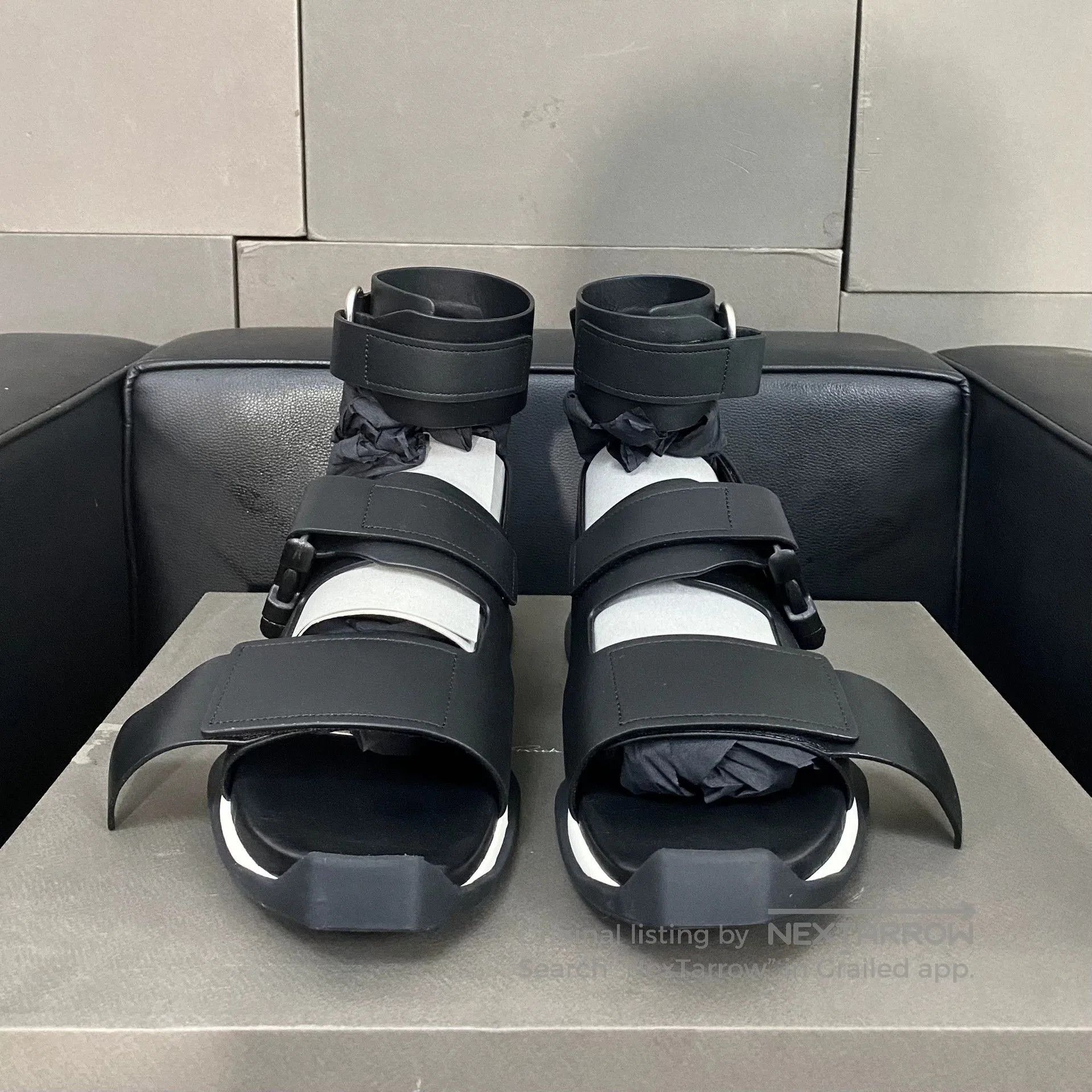 Rick Owens Rick Owens Tank Sole Sandals. Size US 7 / EU 40 - 1 Thumbnail