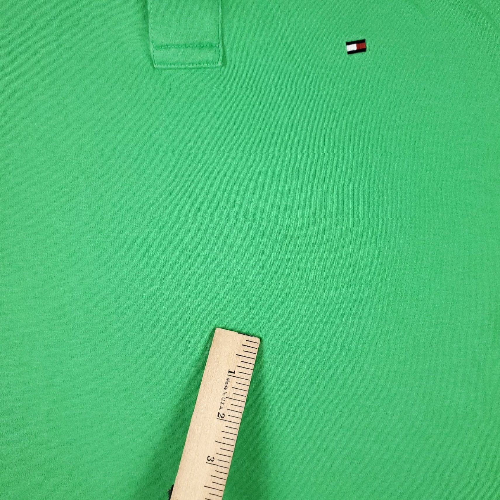 Tommy Hilfiger Tommy Hilfiger Polo Shirt Adult XL Green Casual Short Sleeve Mens Size US XL / EU 56 / 4 - 4 Thumbnail