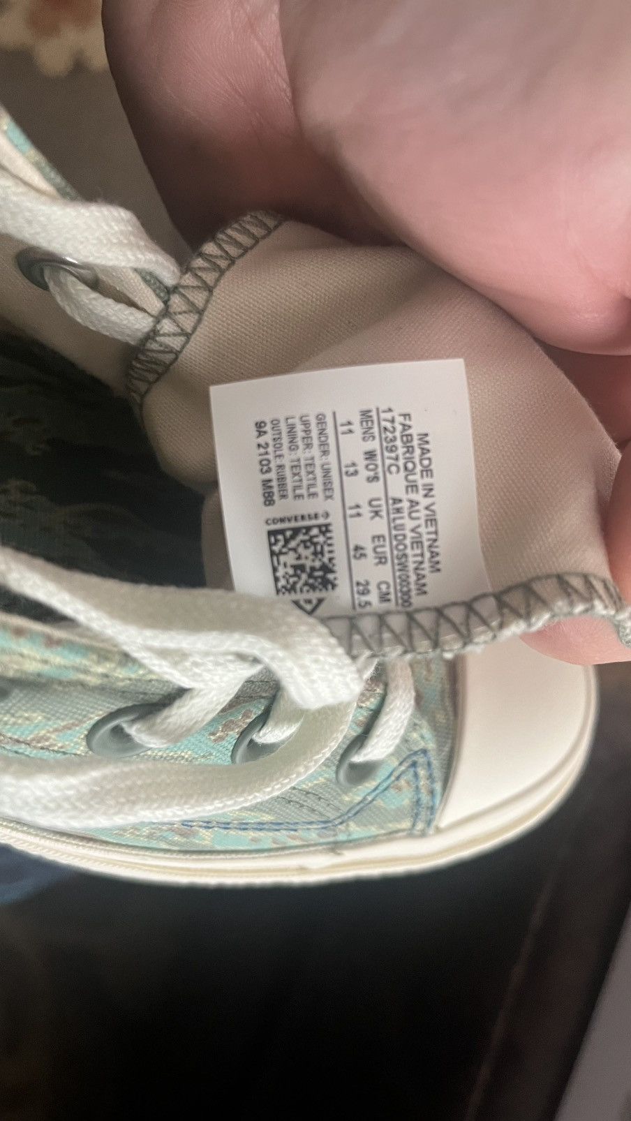 Converse × Undefeated Converse x Undefeated mid-top in Tiger Camo Size US 11 / EU 44 - 6 Thumbnail