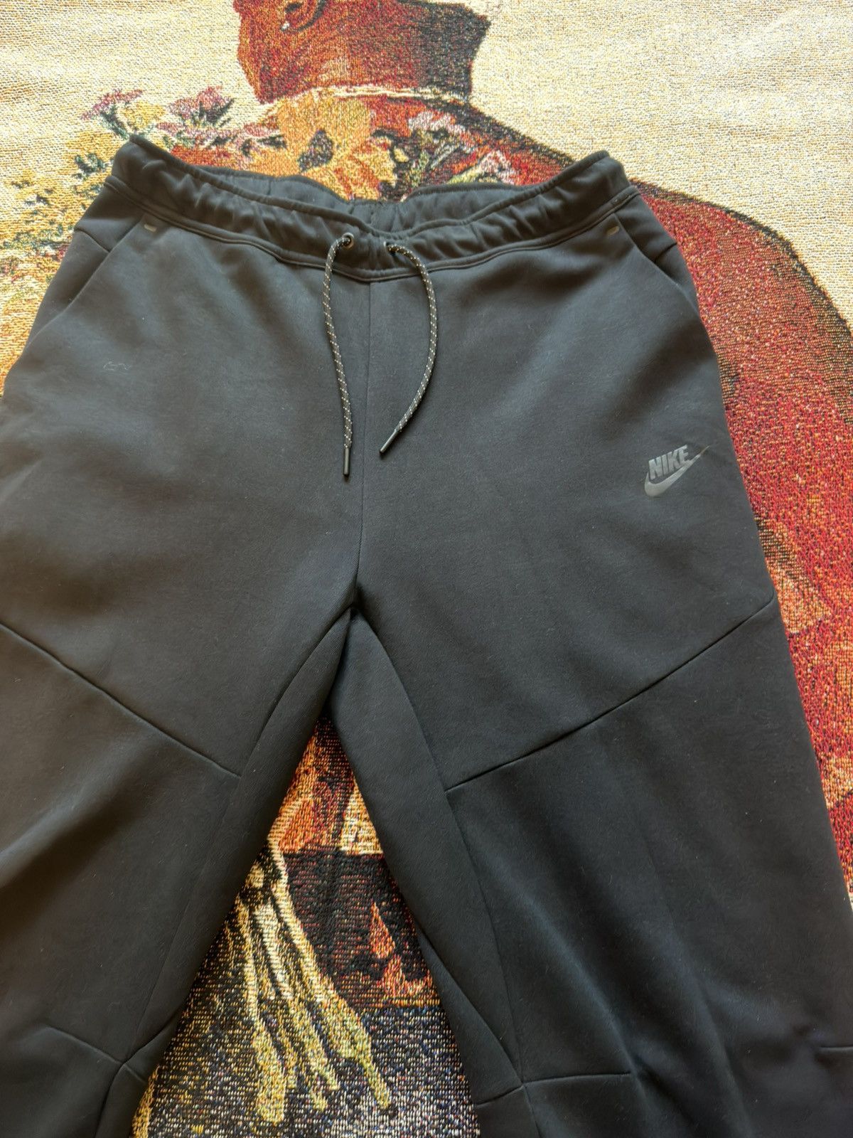 Nike Nike Black Tech Pants Size US 32 / EU 48 - 2 Thumbnail
